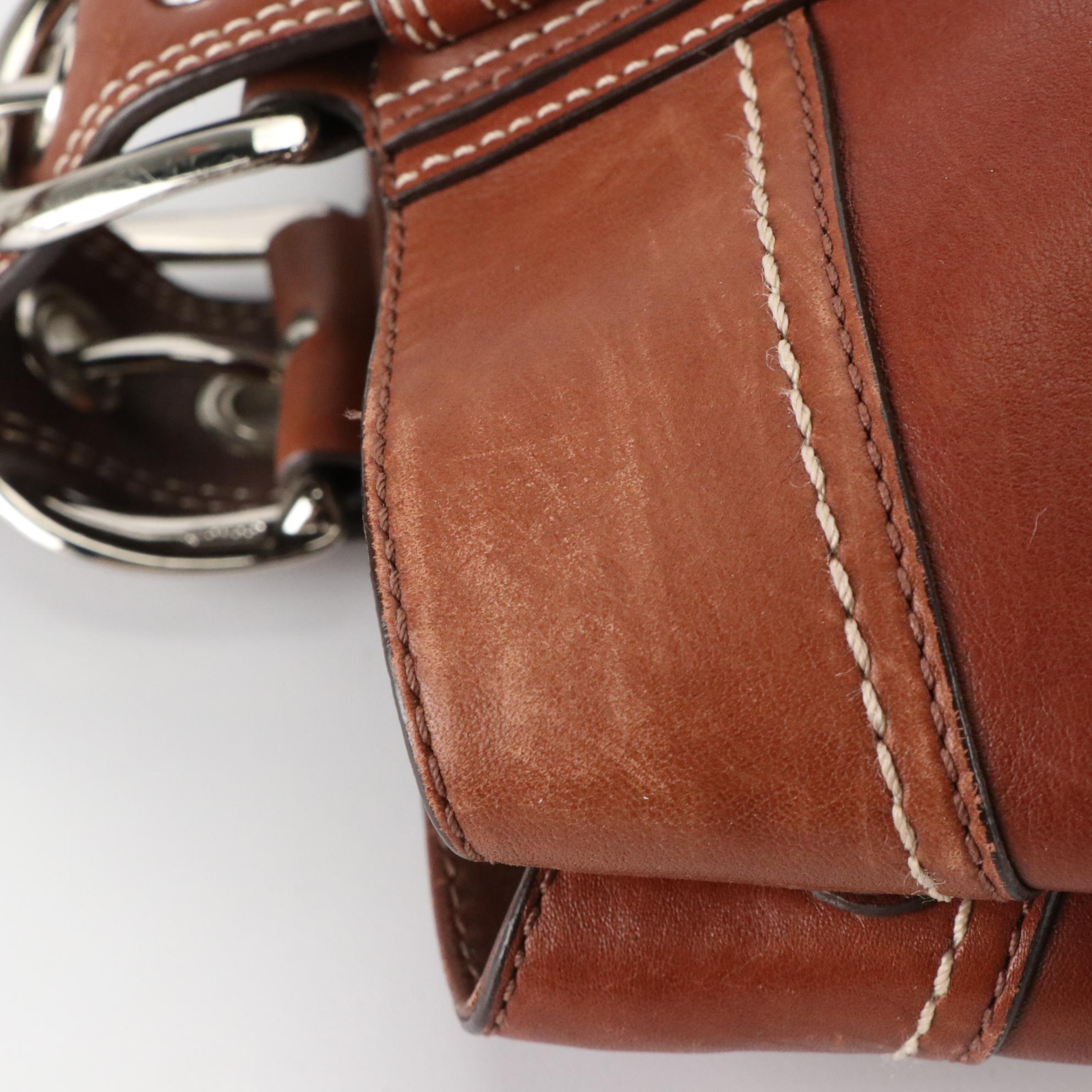 Coach F14482 Carriage Shoulder Bag and F13732 Leather Shoulder Bag