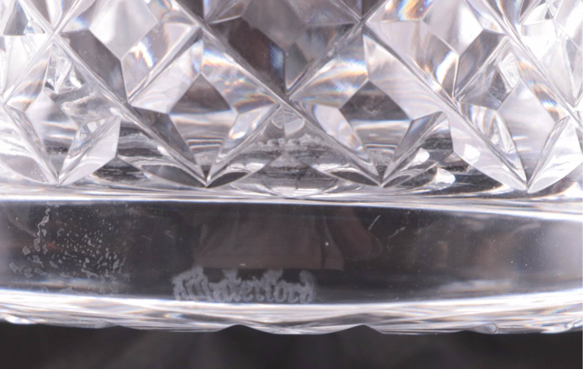 Waterford Crystal "Lismore" Old Fashioned Glasses with Decanter