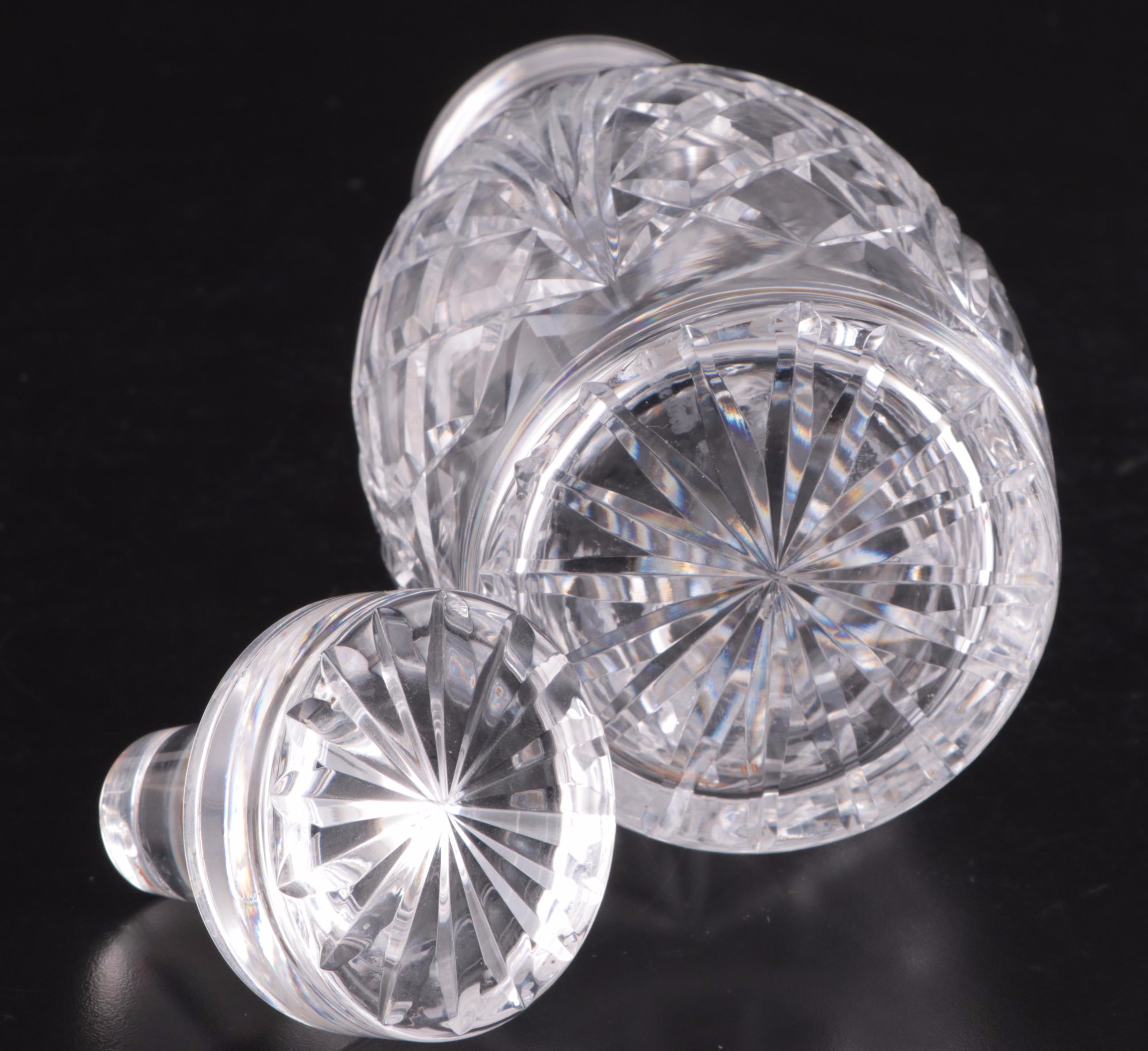 Waterford Crystal "Lismore" Old Fashioned Glasses with Decanter