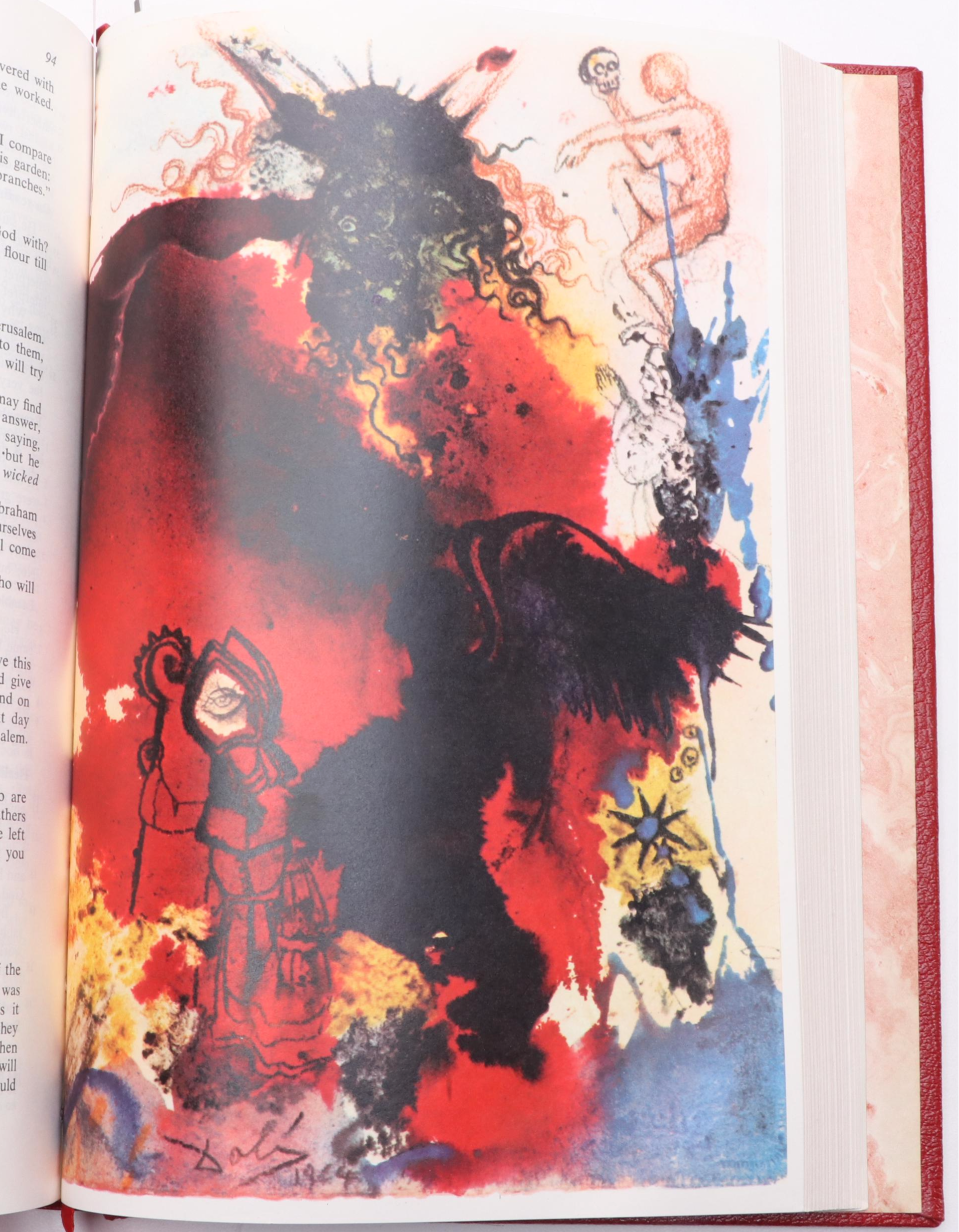 Salvador Dalí Illustrated Jerusalem Bible Edited by Alexander Jones, 1970