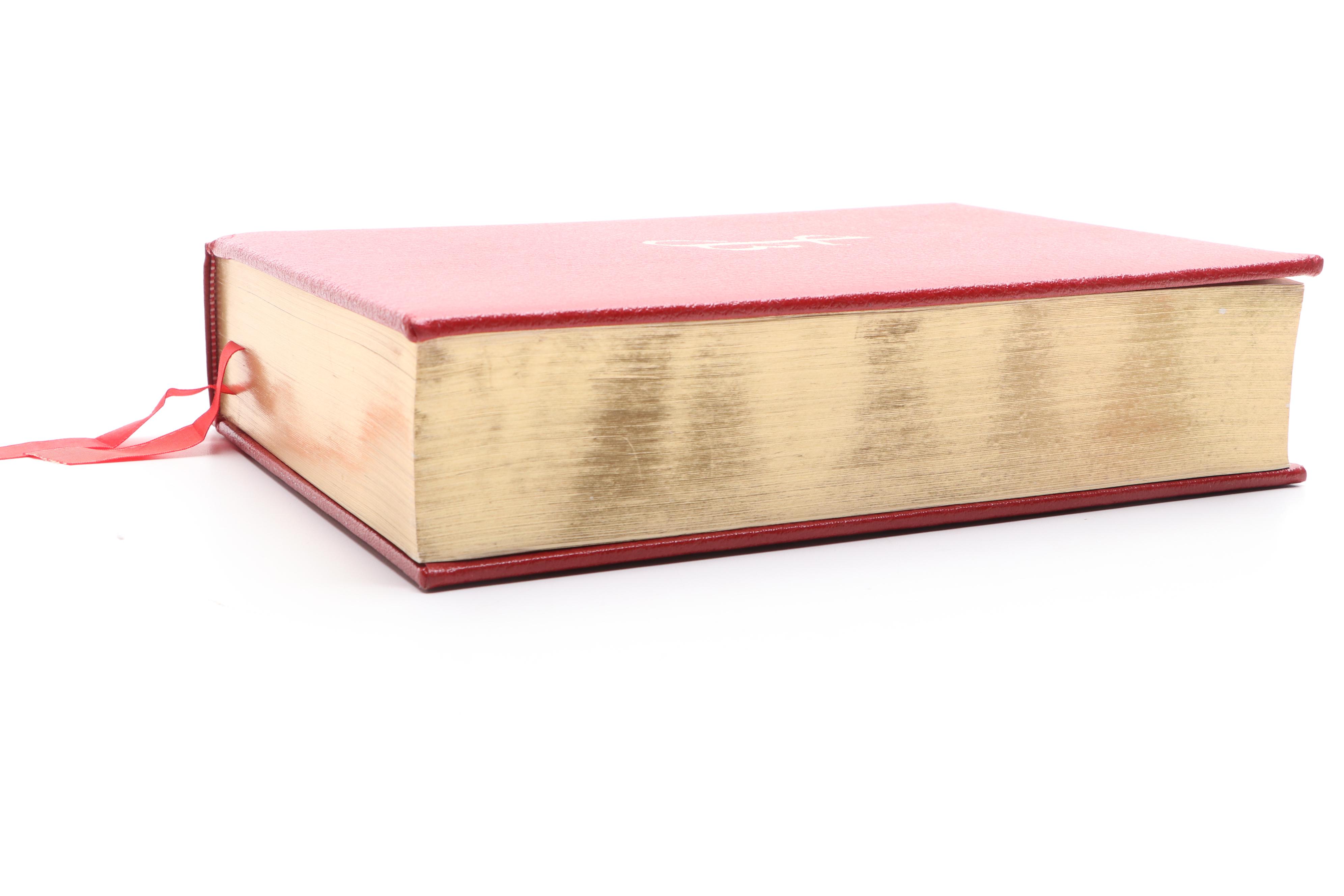 Salvador Dalí Illustrated Jerusalem Bible Edited by Alexander Jones, 1970