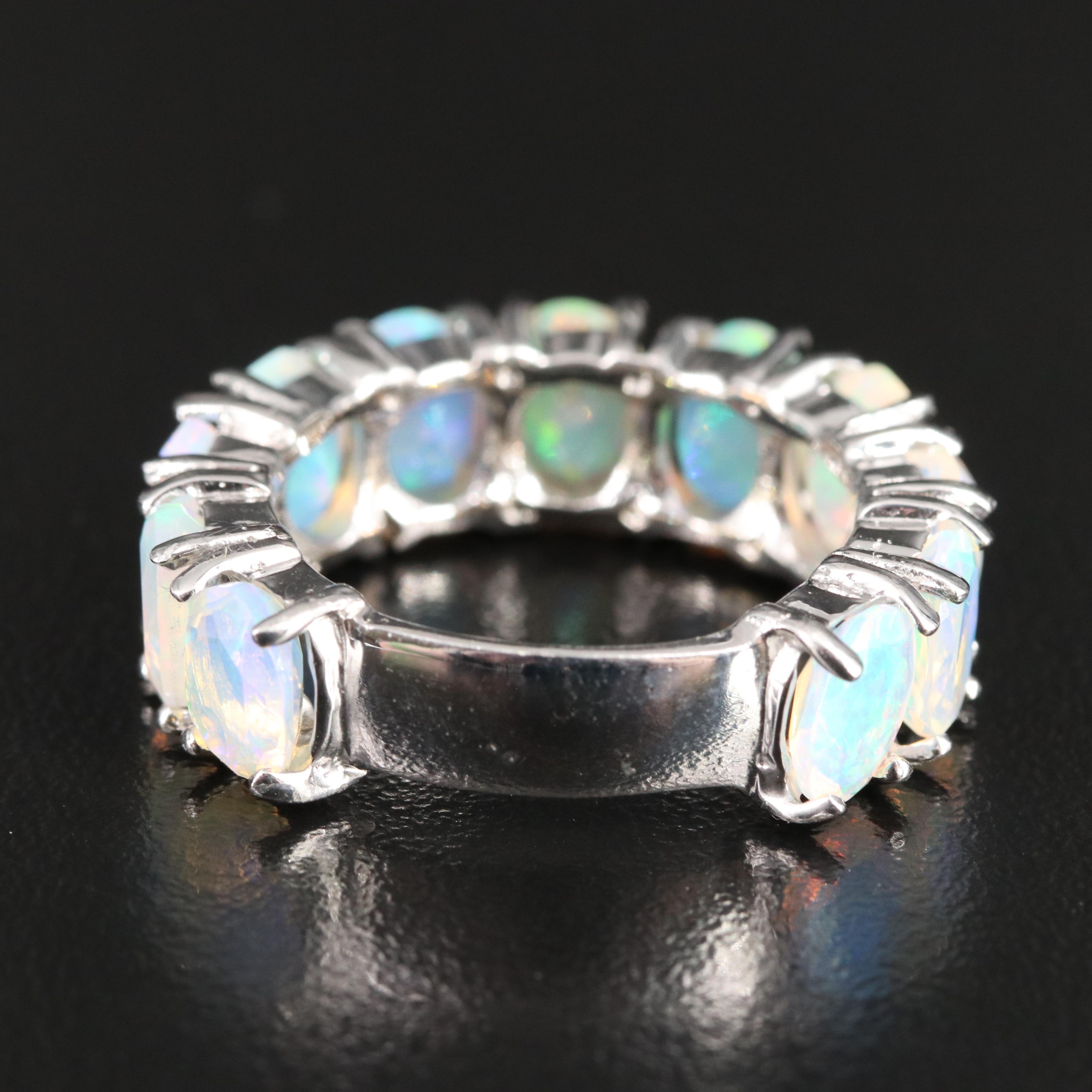 Sterling Opal Band
