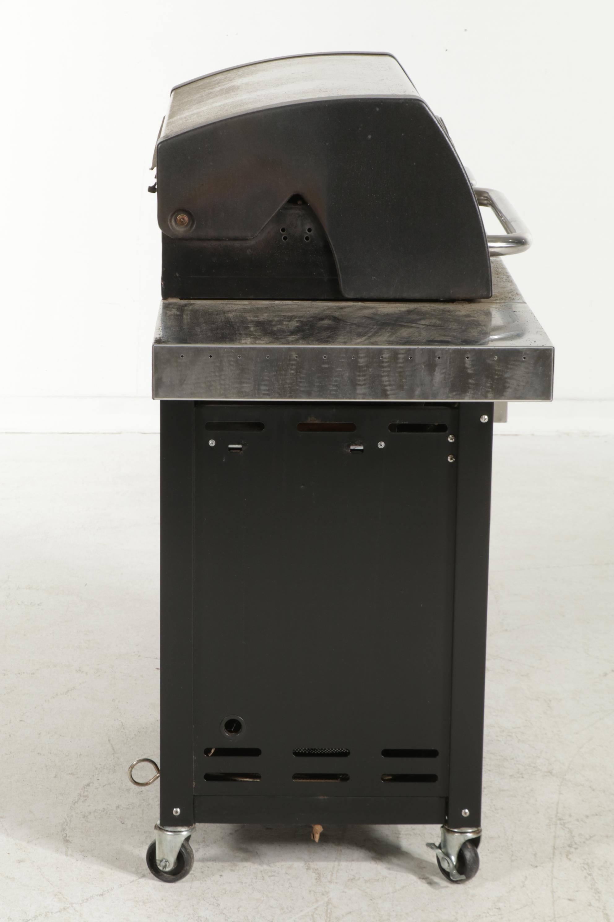 Char-Broil Commercial Series Stainless/Black 4-Burner LP Infrared Gas Grill