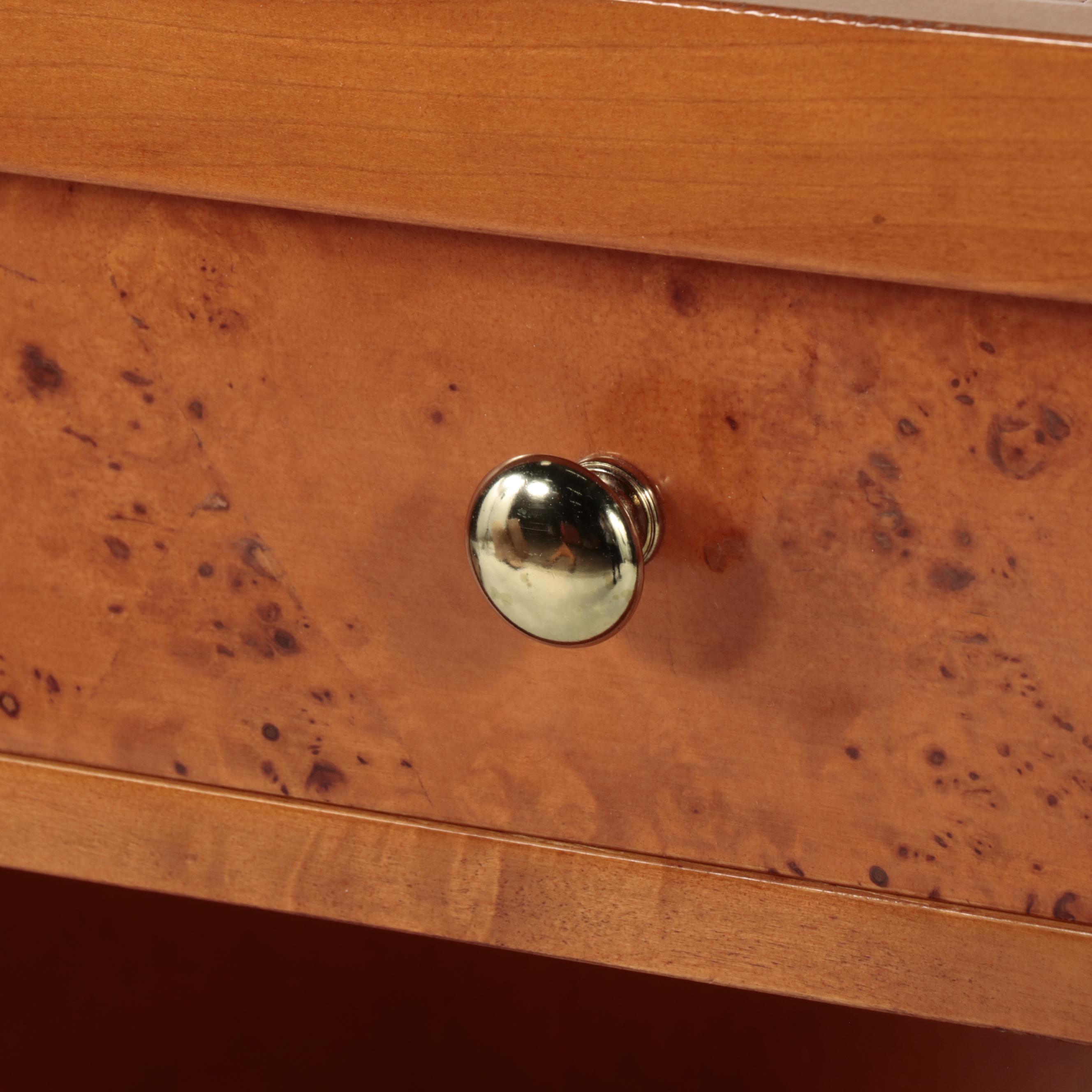 Bespoke Italian Neoclassical Style Illuminated Bar Cabinet