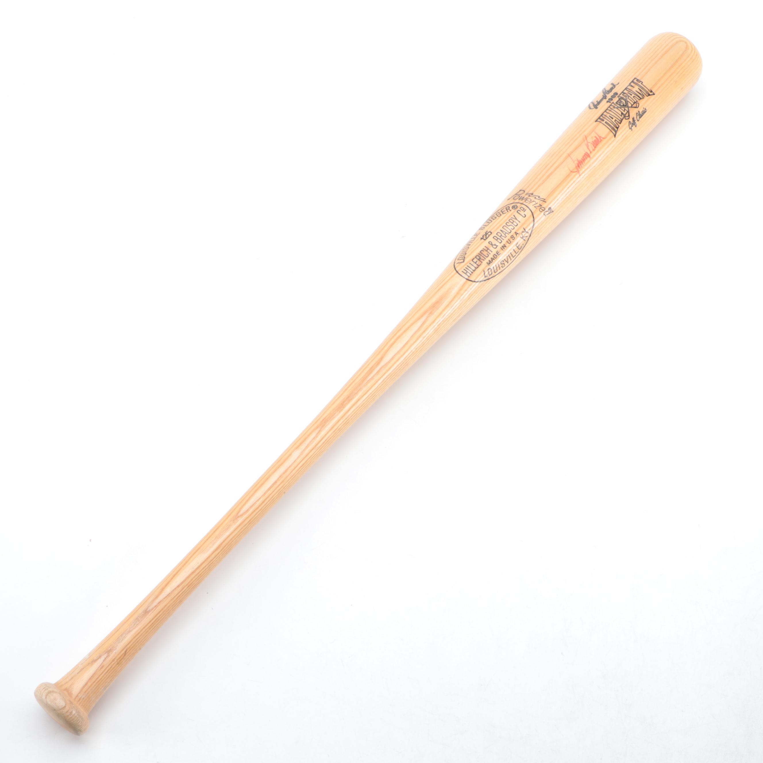 Johnny Bench Signed Hall Of Fame Golf Classic Louisville Slugger Baseball Bat