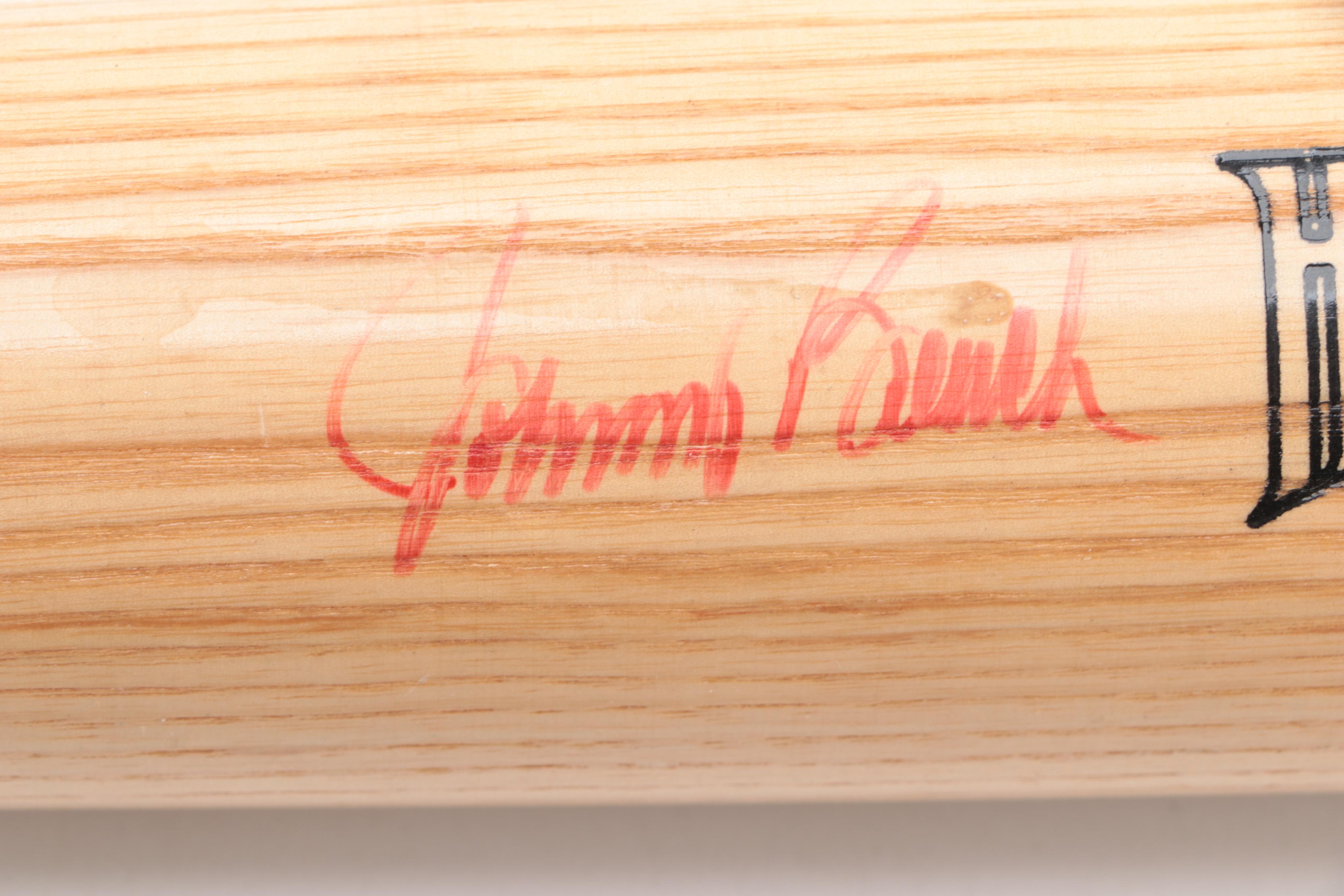 Johnny Bench Signed Hall Of Fame Golf Classic Louisville Slugger Baseball Bat