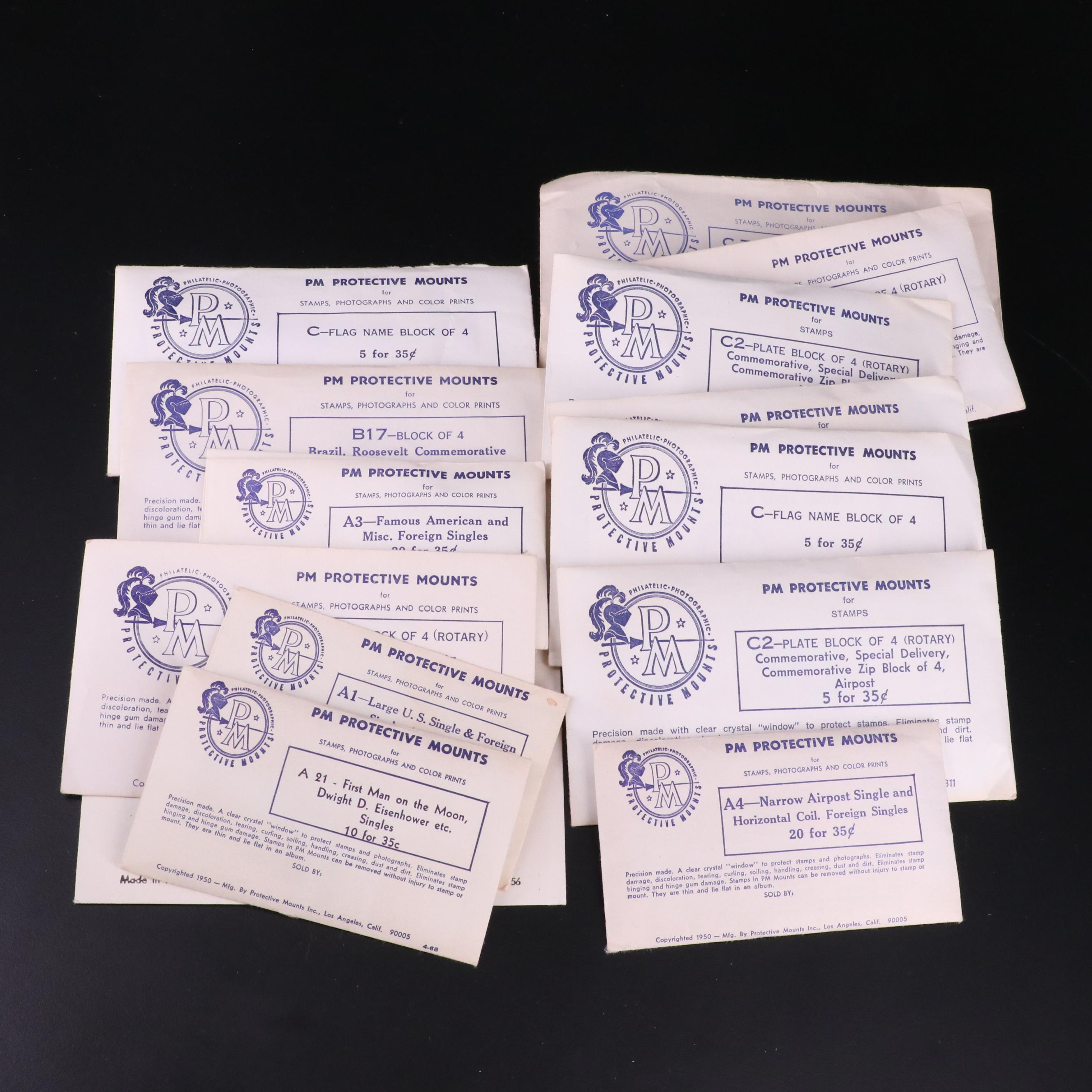 Large Group of Postage Stamps, Envelopes, Postcards and Philately Supplies