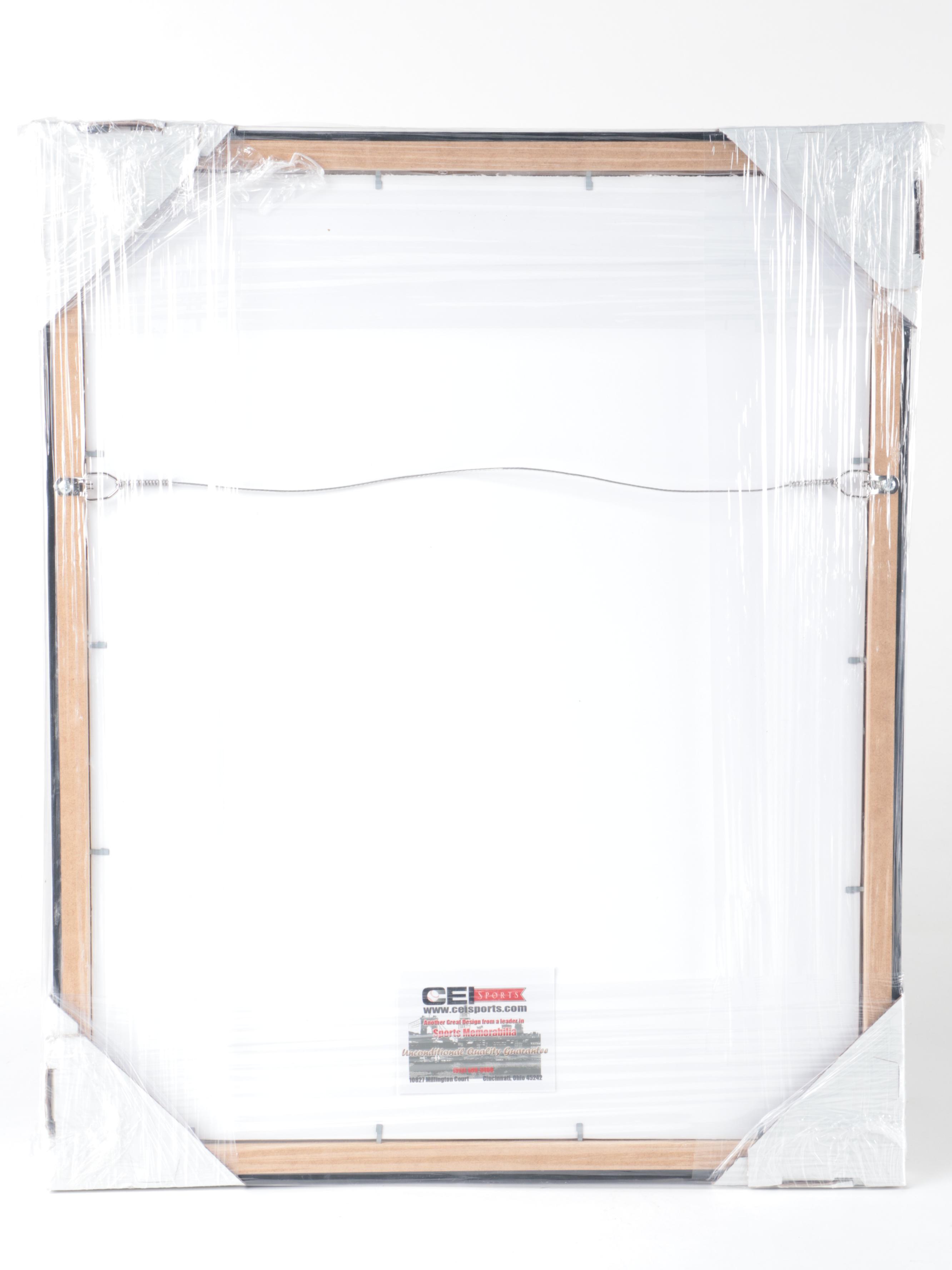 Elly De La Cruz Framed Print with Rookie Year Card PSA Graded 10 and More