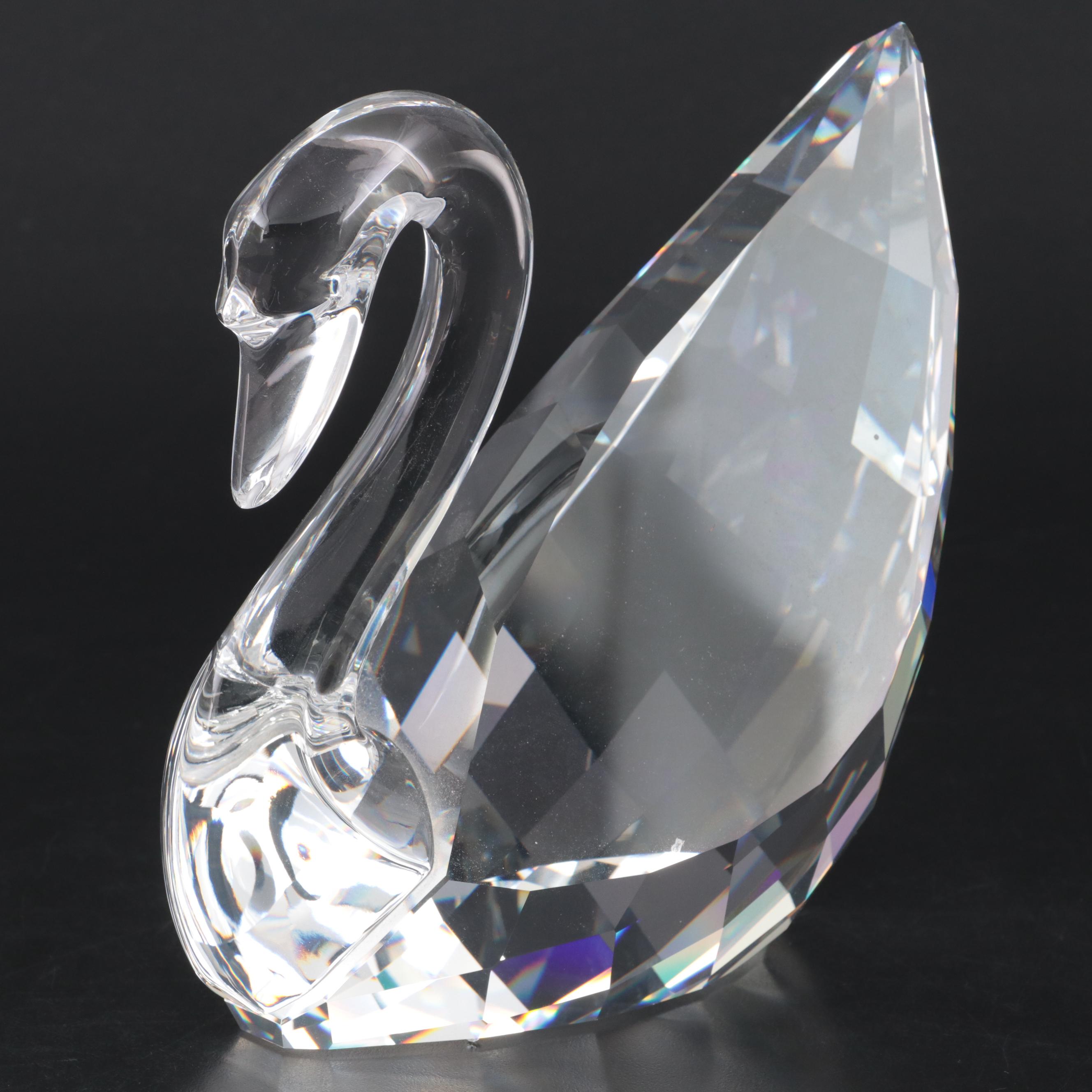 Swarovski "Maxi Swan" Crystal Figurine