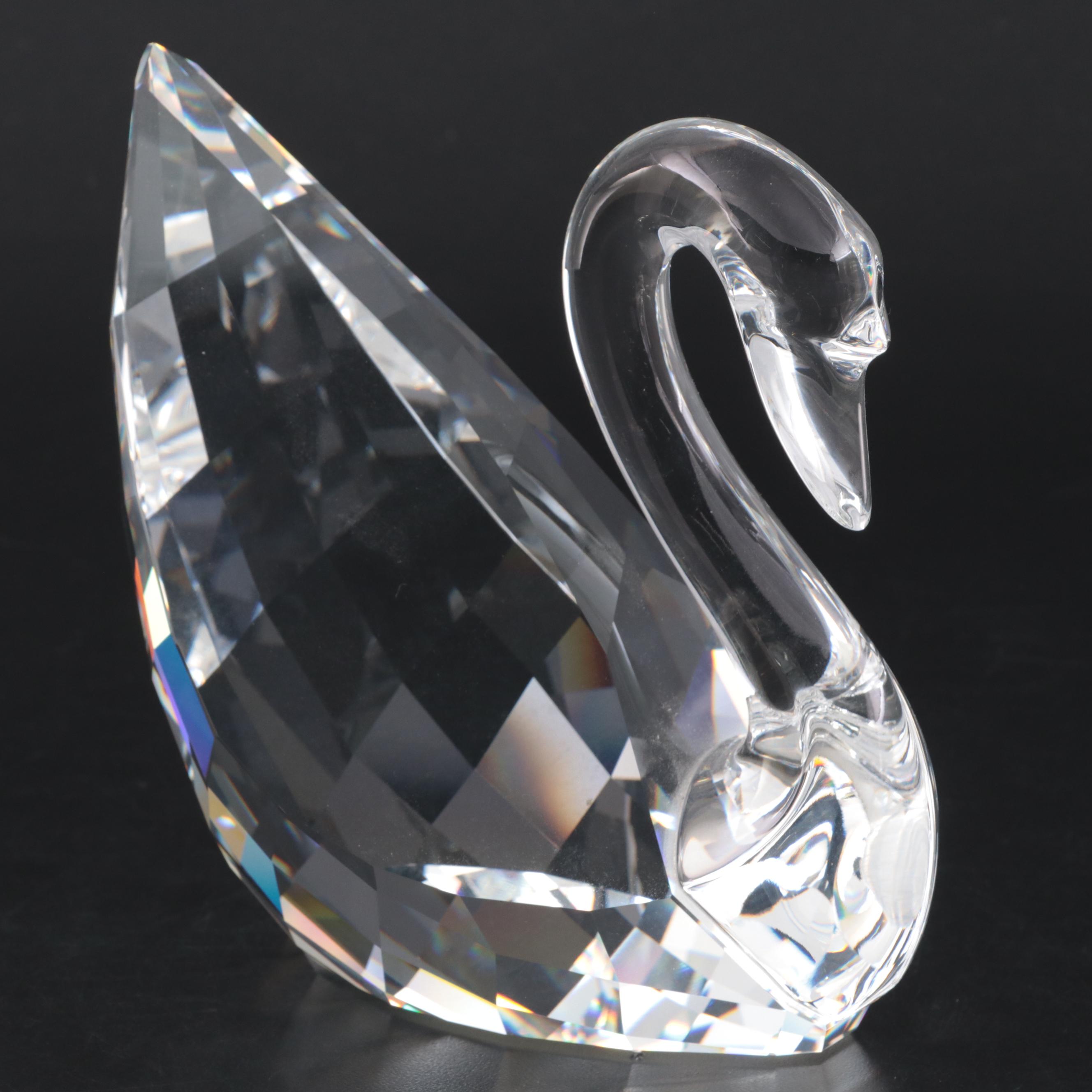 Swarovski "Maxi Swan" Crystal Figurine