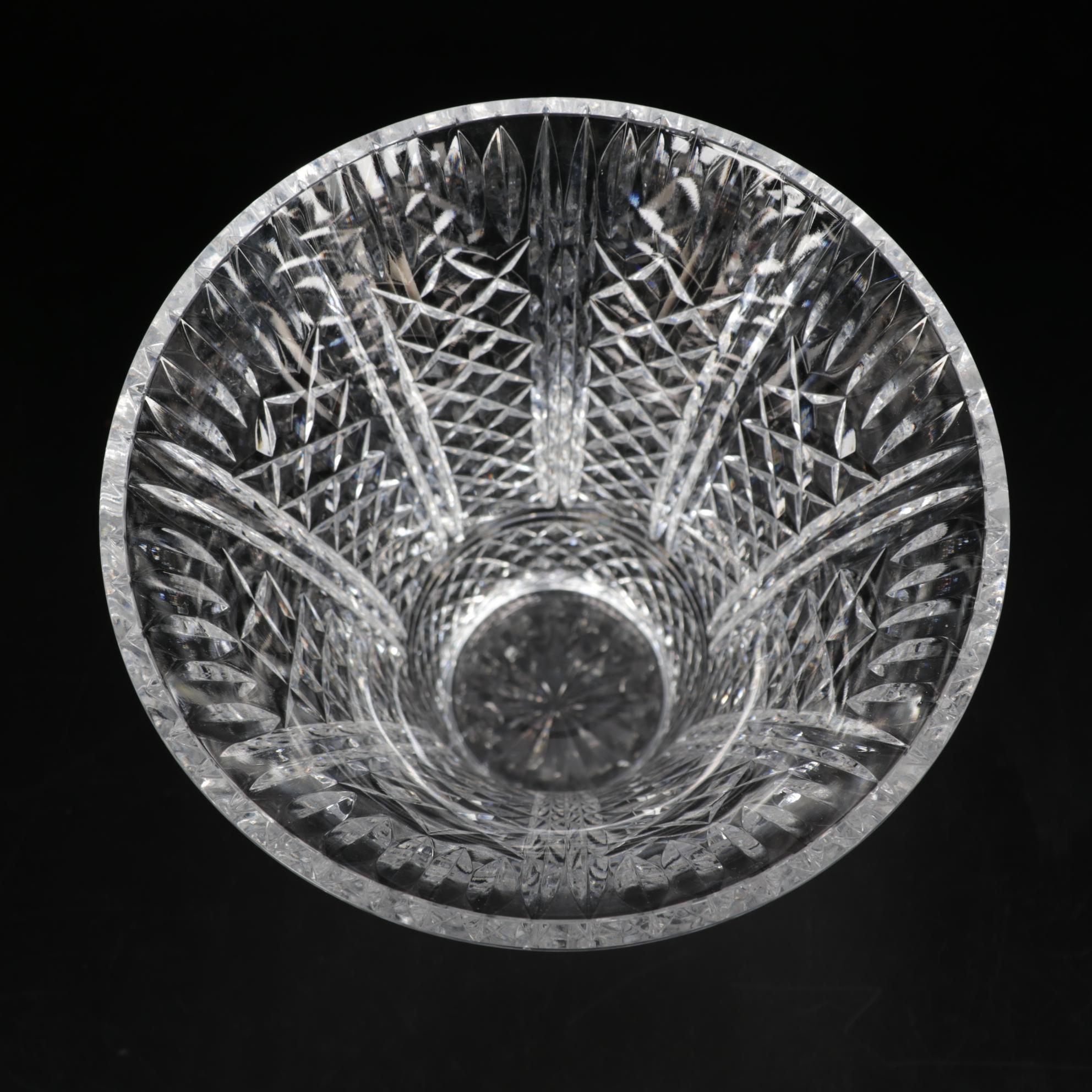 Waterford Tall Crystal Flower Vase