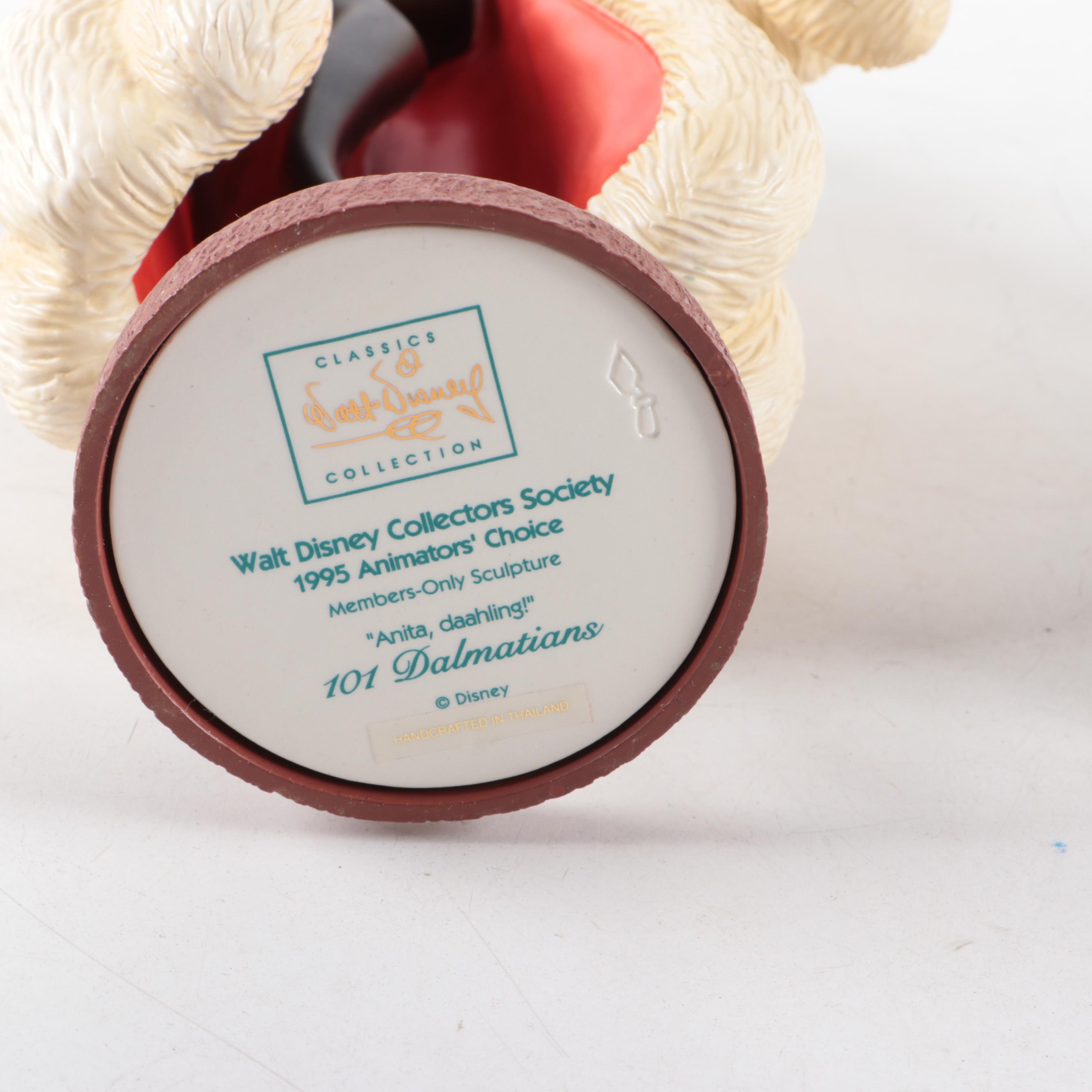 Walt Disney Classics Collection "101 Dalmatians" Porcelain Figurines