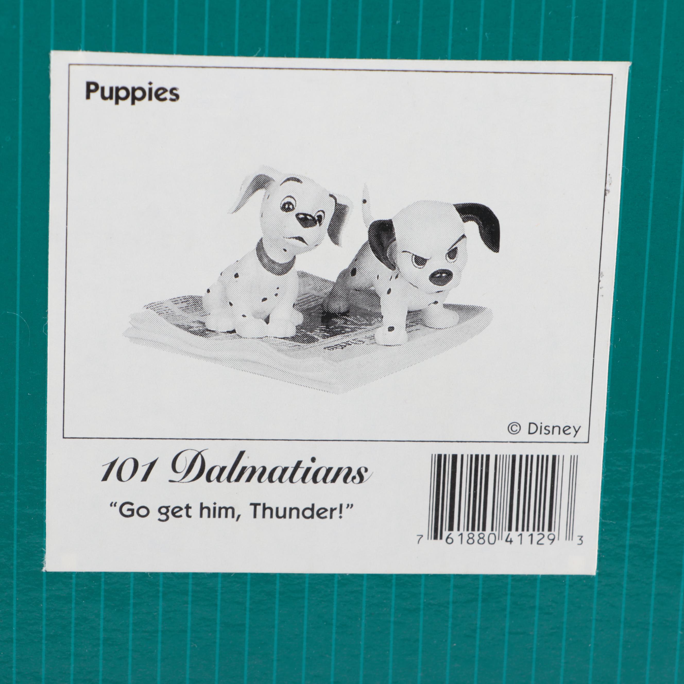 Walt Disney Classics Collection "101 Dalmatians" Porcelain Figurines