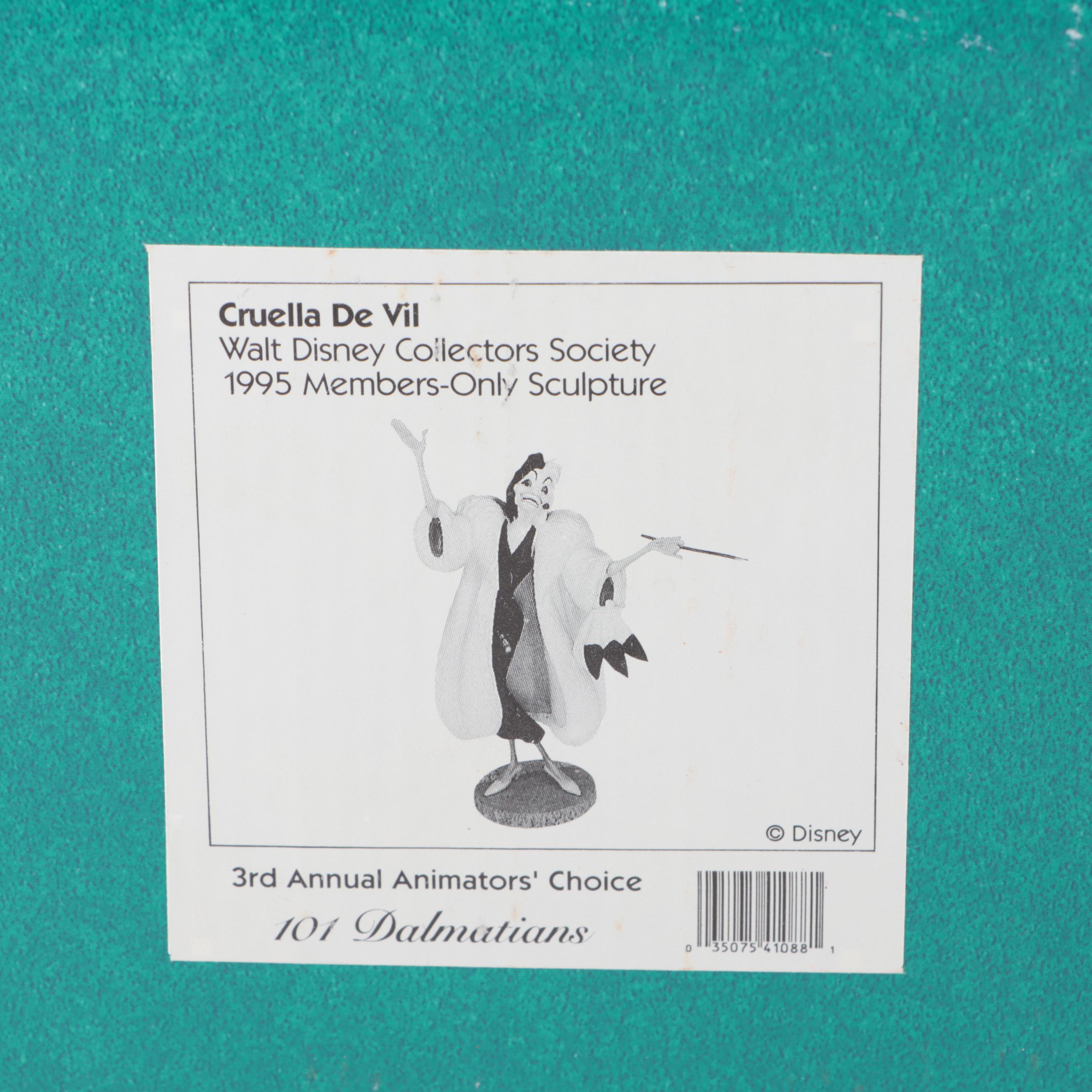 Walt Disney Classics Collection "101 Dalmatians" Porcelain Figurines