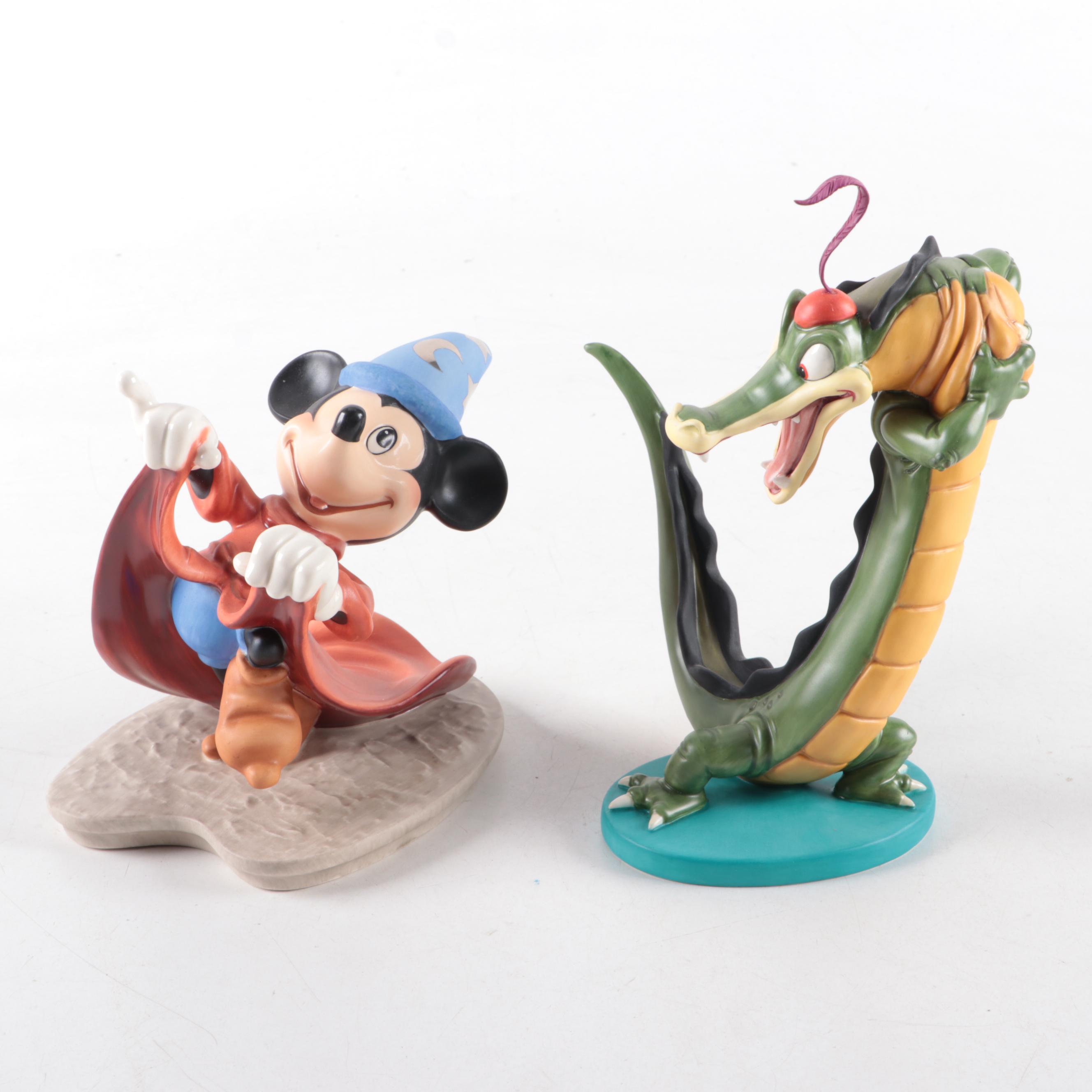 Walt Disney Classics Collection "Fantasia" Porcelain Figurines