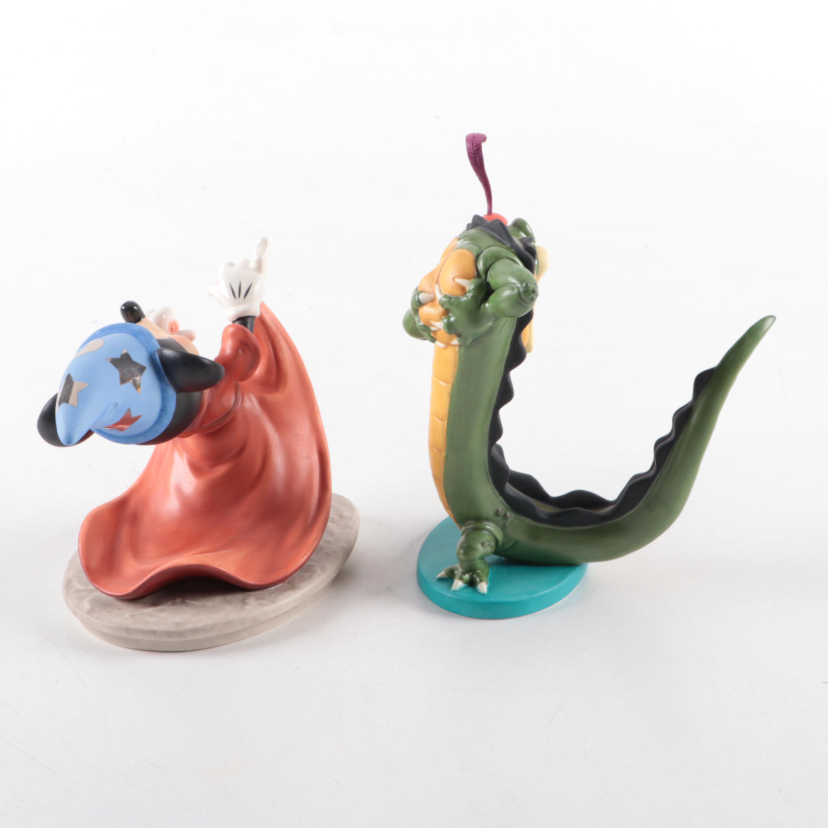 Walt Disney Classics Collection "Fantasia" Porcelain Figurines