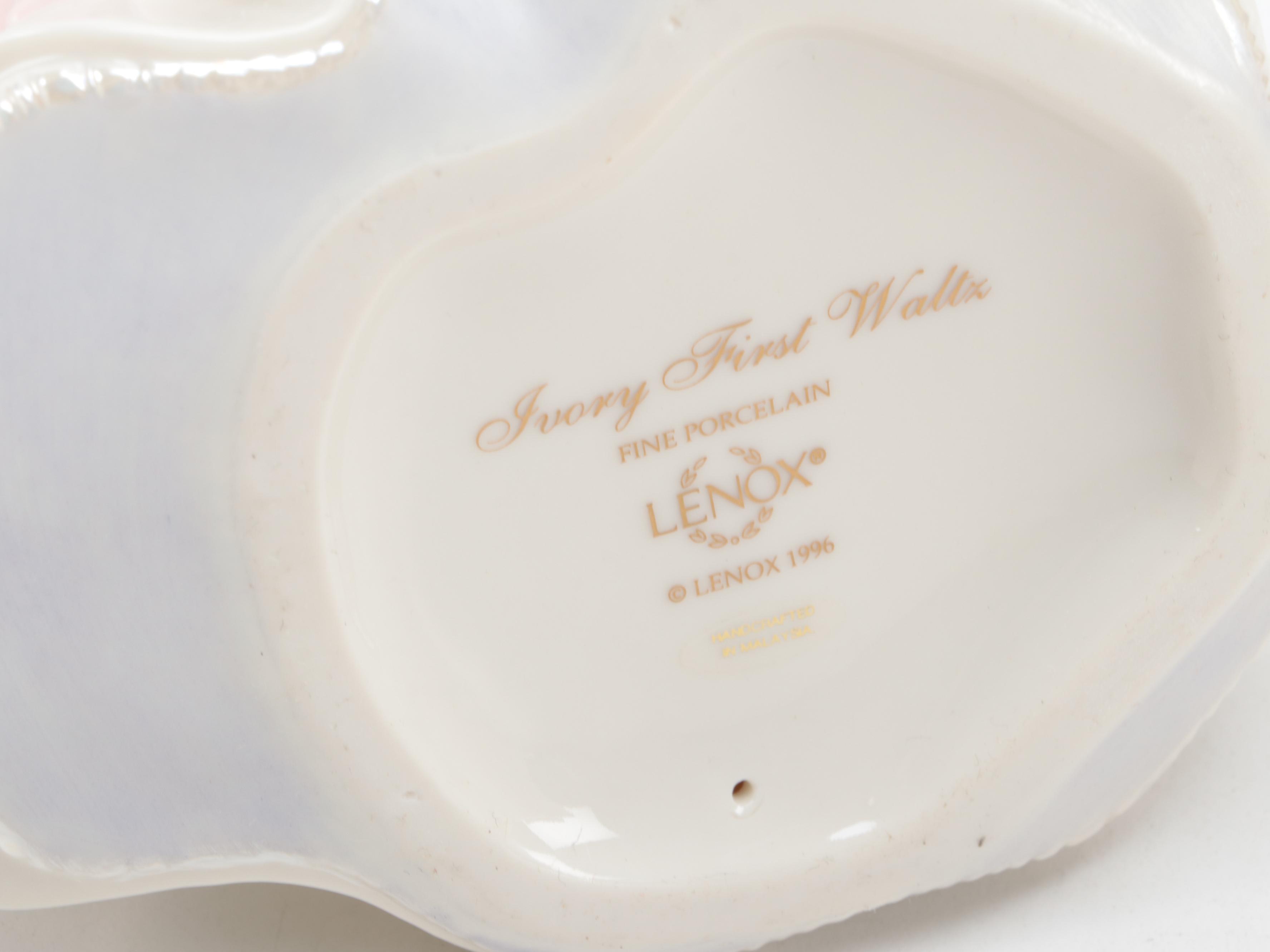 Lenox Premier Issue "First Waltz" Porcelain Figurine and Other Lenox Figurine