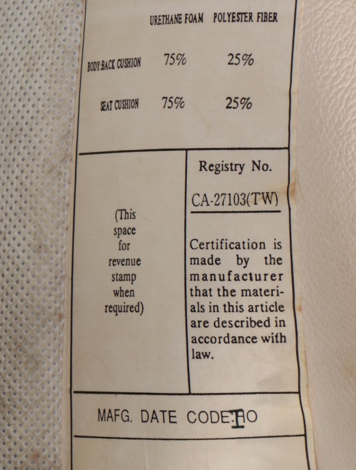 Chairworks MCM Style Leather lounge Chair and Ottoman