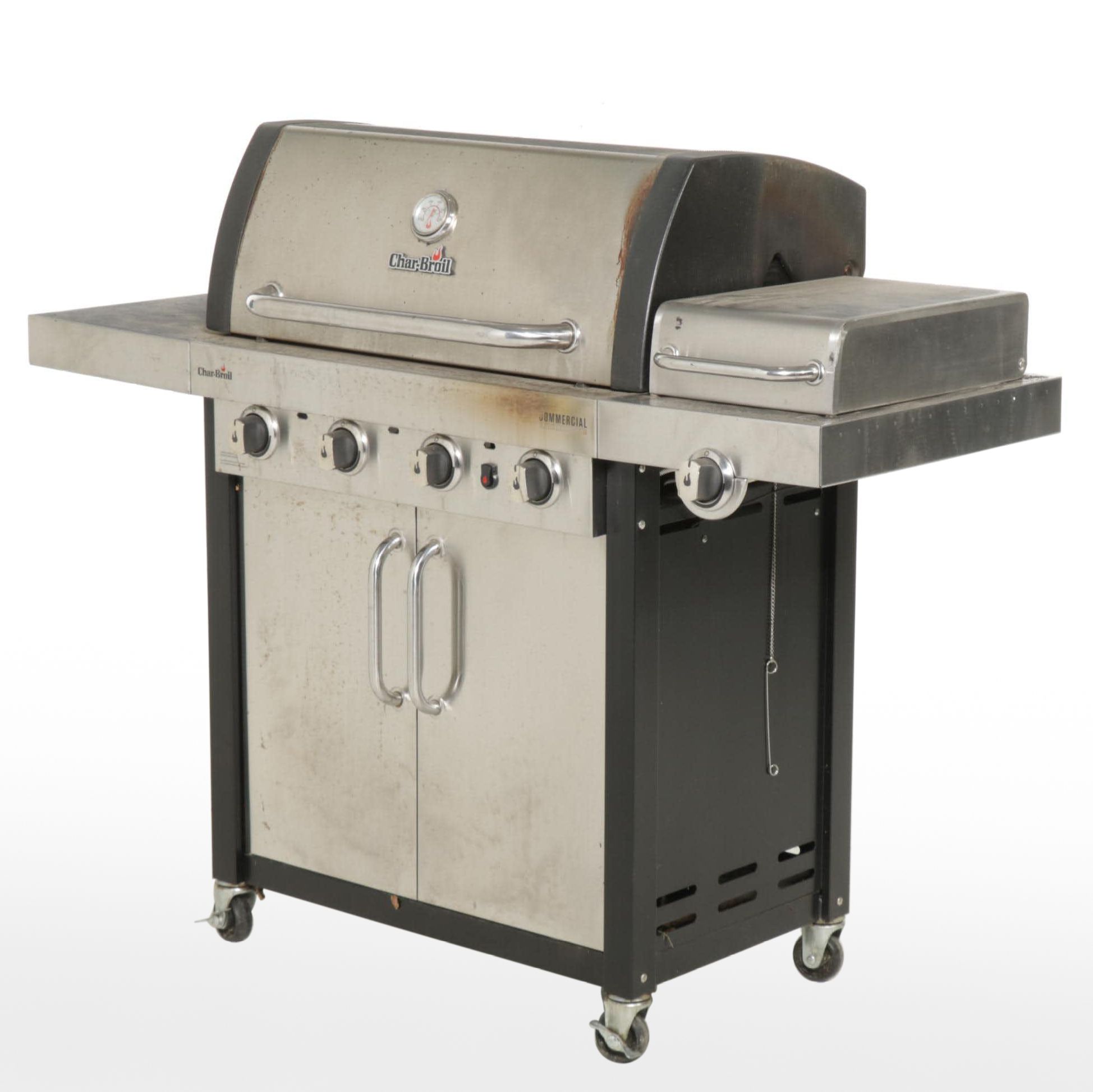 Char-Broil Commercial Series Stainless/Black 4-Burner LP Infrared Gas Grill