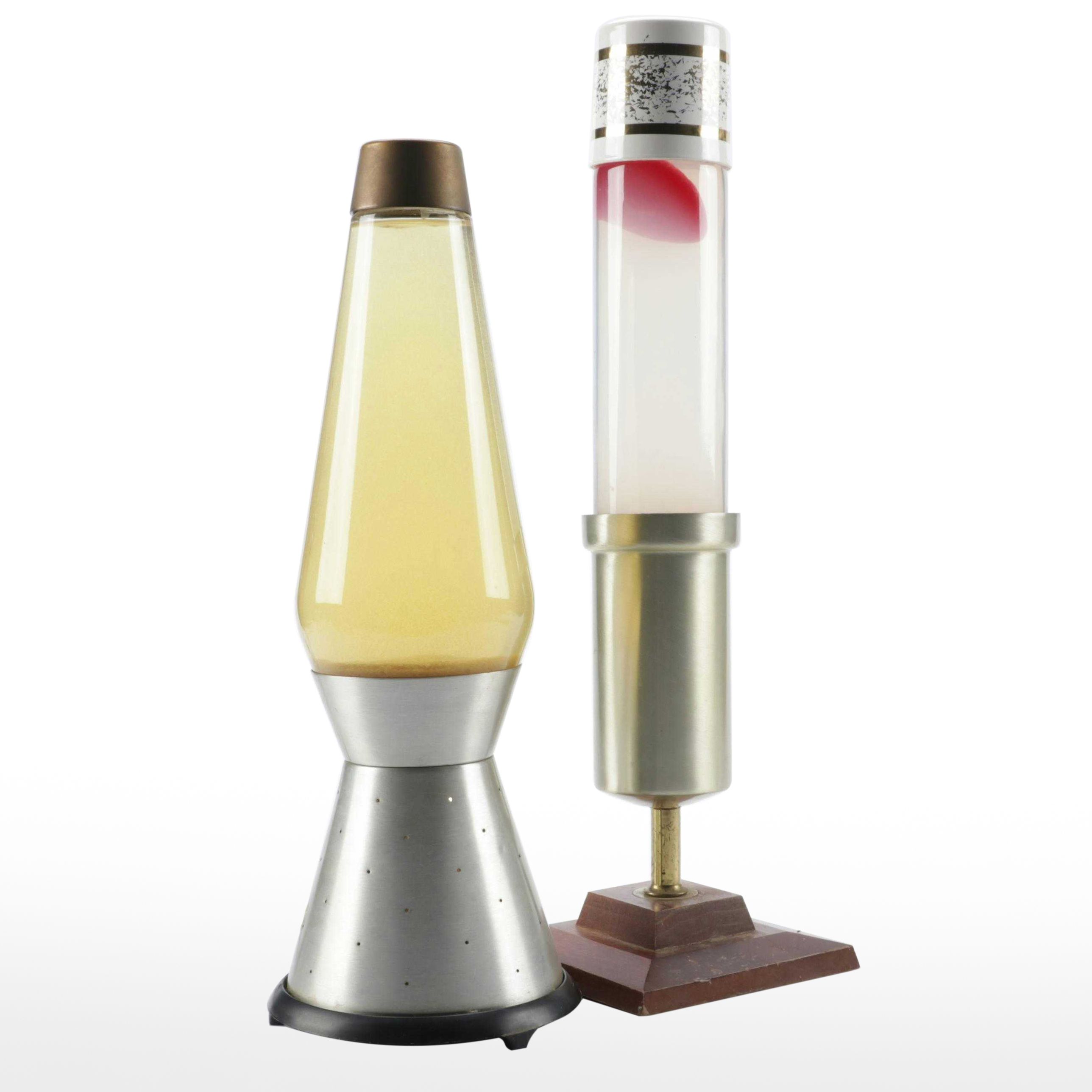 Lava Lite "Regency 4206" with "Century 102" Novelty Lamps, 1960s