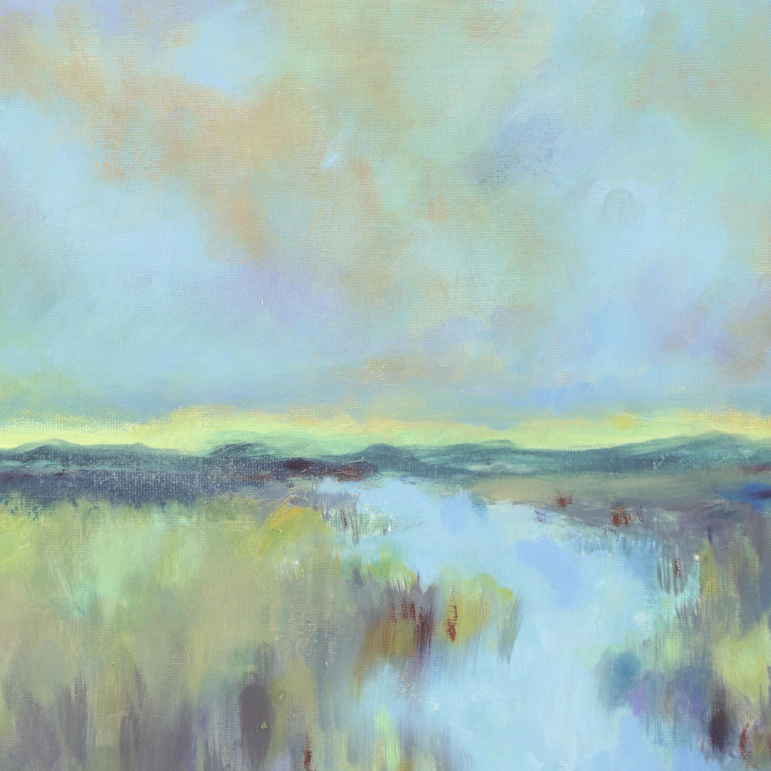 D. Smith Oil Landscape Painting, 2022