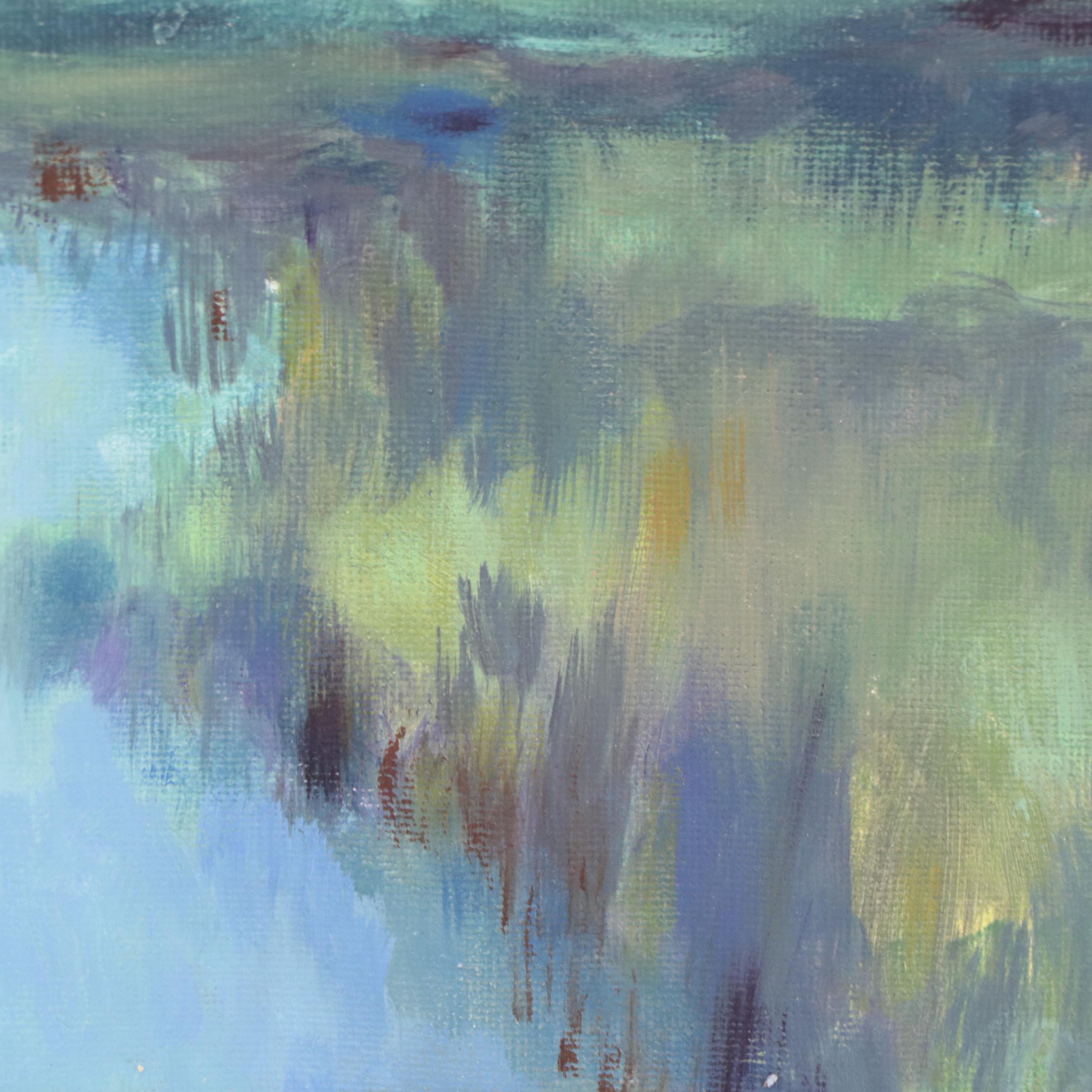 D. Smith Oil Landscape Painting, 2022