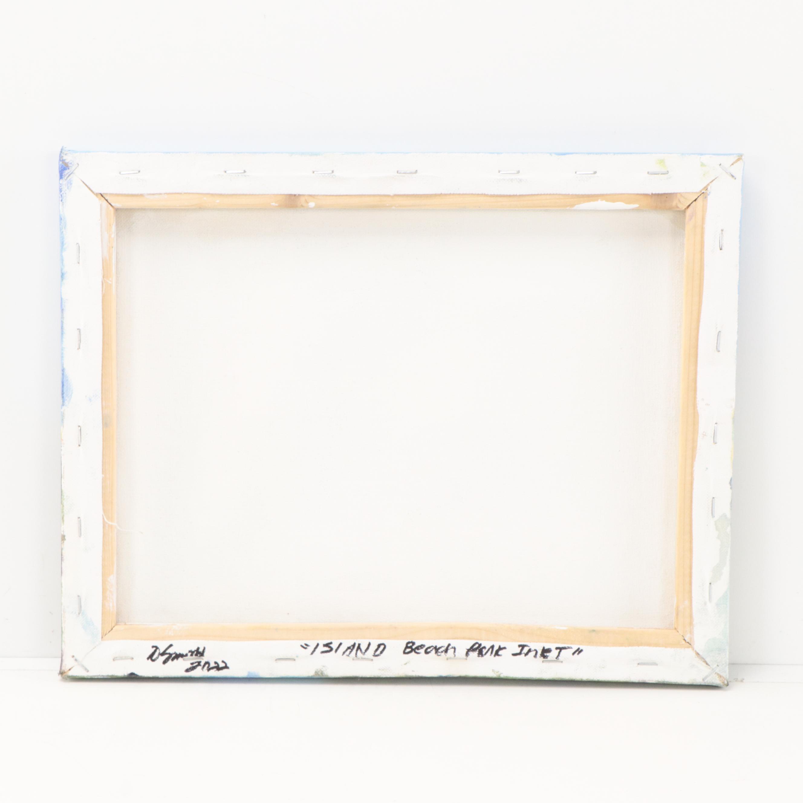 D. Smith Oil Landscape Painting, 2022