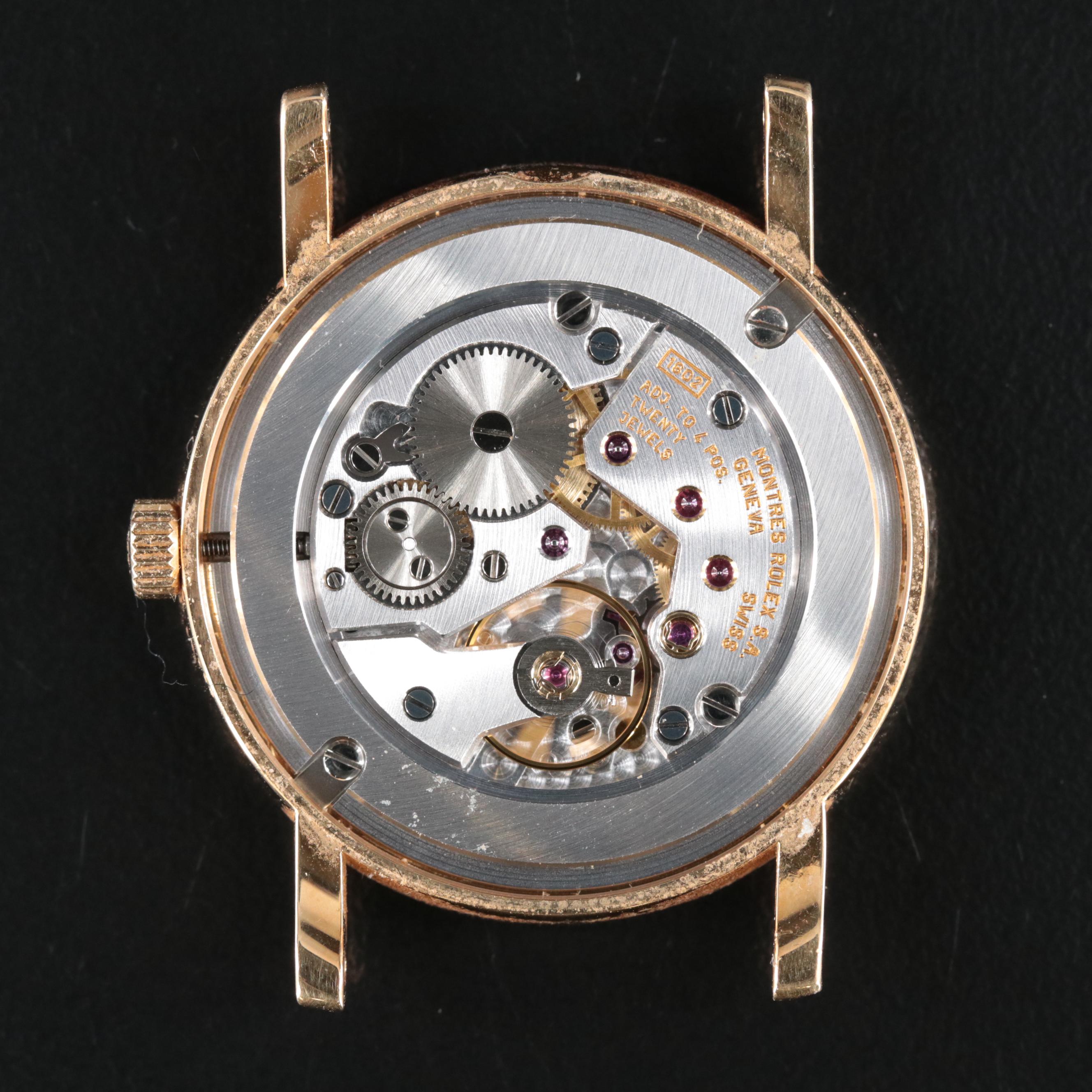 18K Rolex Cellini Watch