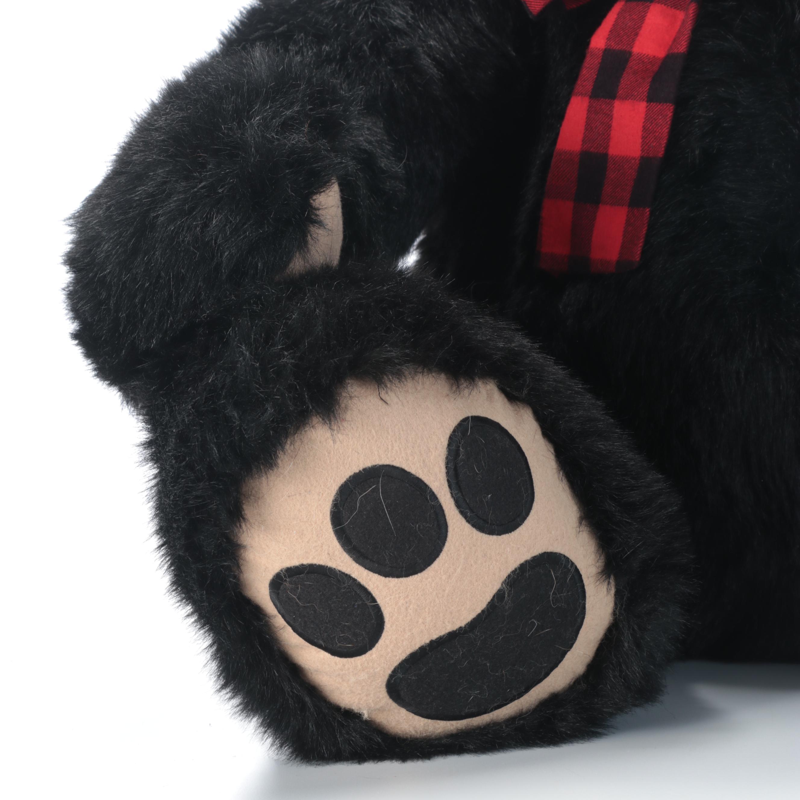 Artist Signed Boyds Bears Head Bean Collection "Big 'Ol Bubba" Teddy Bear