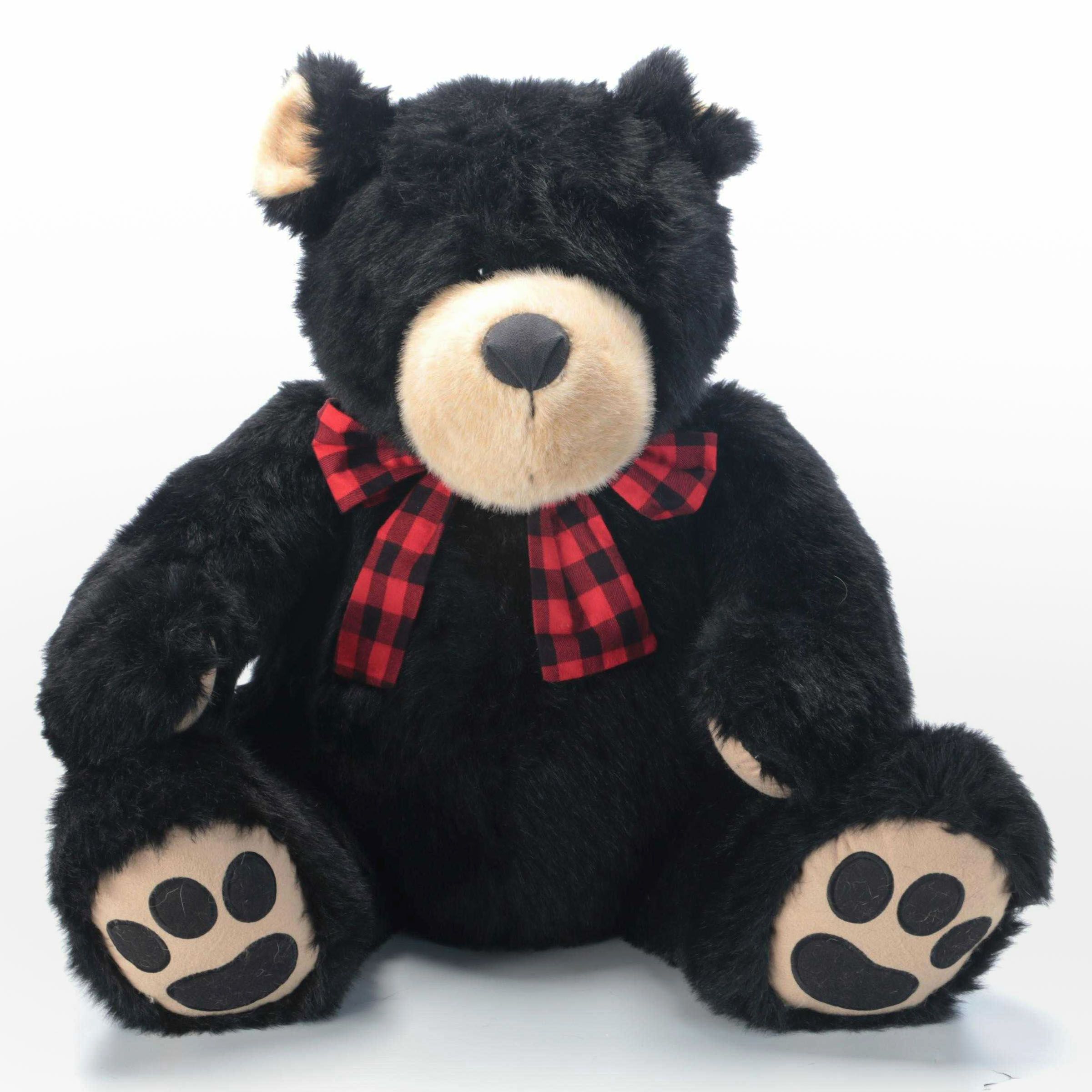 Artist Signed Boyds Bears Head Bean Collection "Big 'Ol Bubba" Teddy Bear