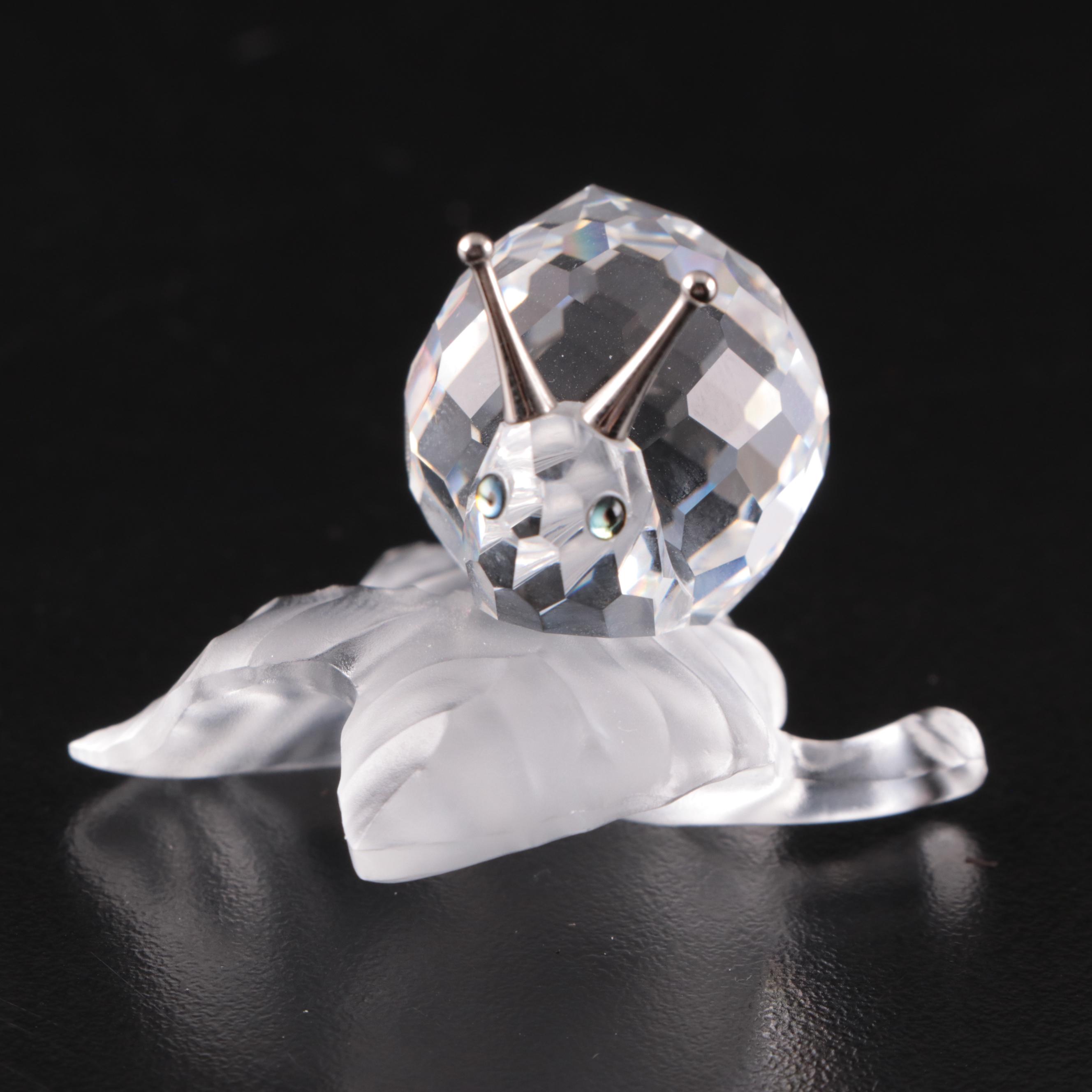 Swarovski Crystal Bear, Fox, Wolf and Other Woodland Animals, Late 20th C.