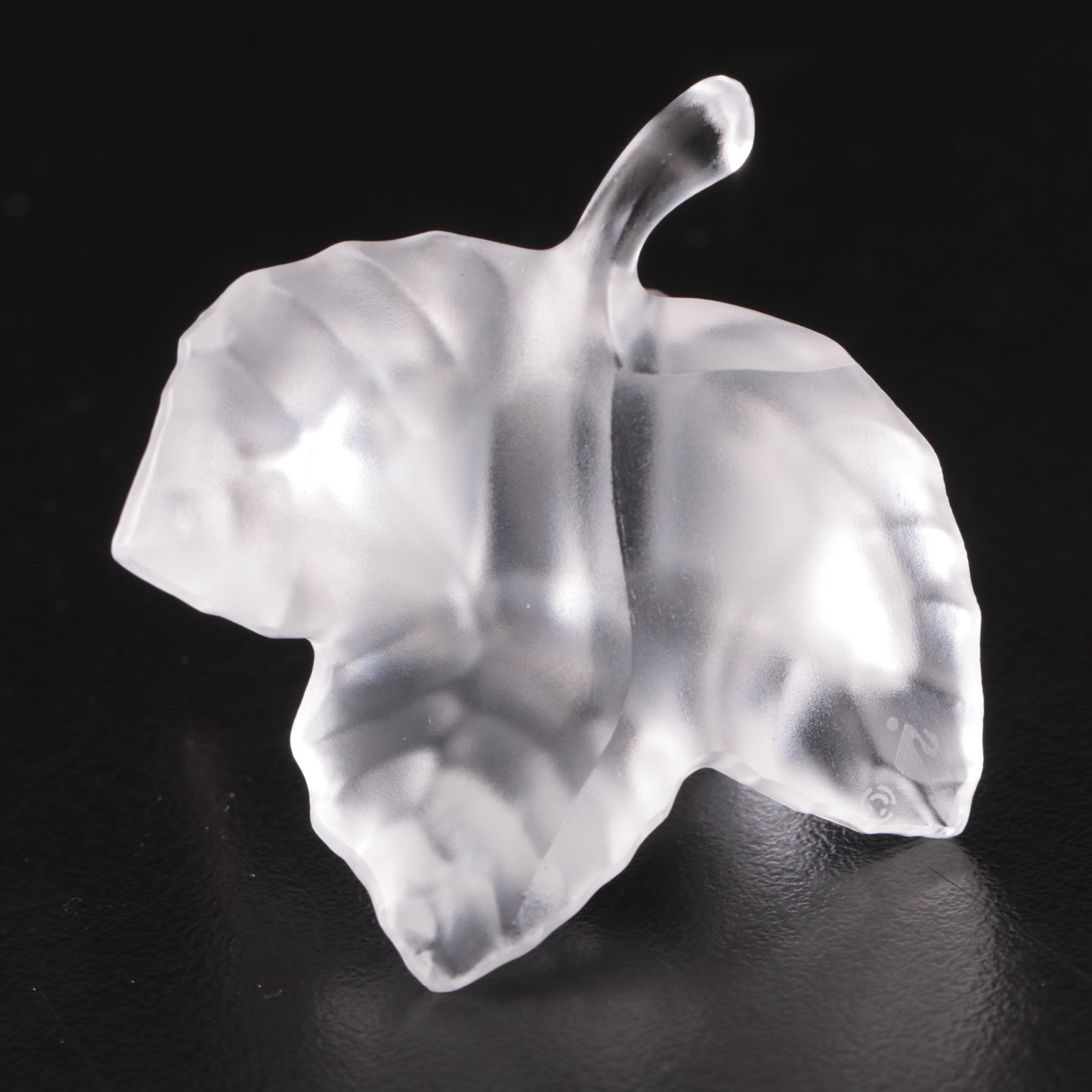 Swarovski Crystal Bear, Fox, Wolf and Other Woodland Animals, Late 20th C.