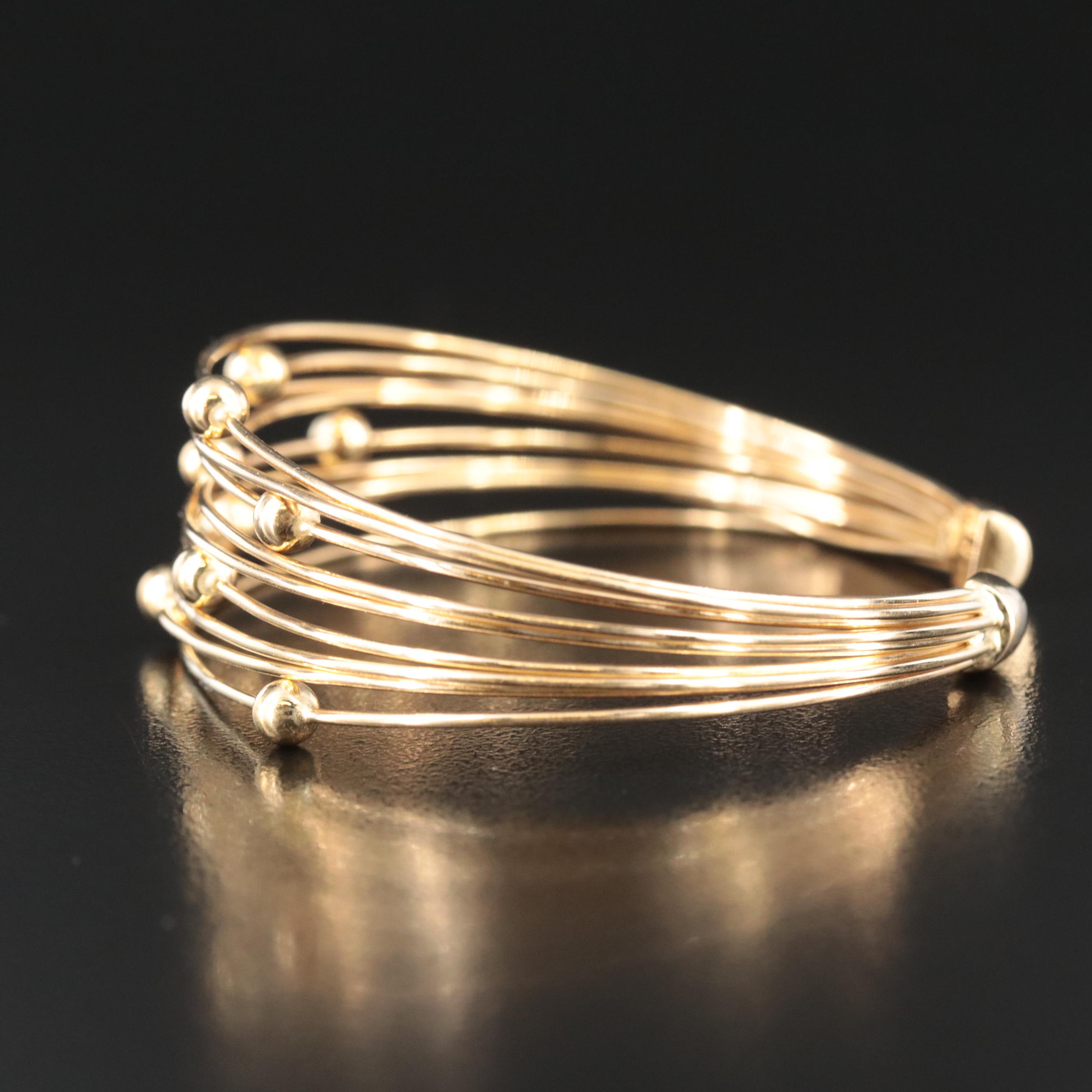 Italian 18K Cuff Bracelet