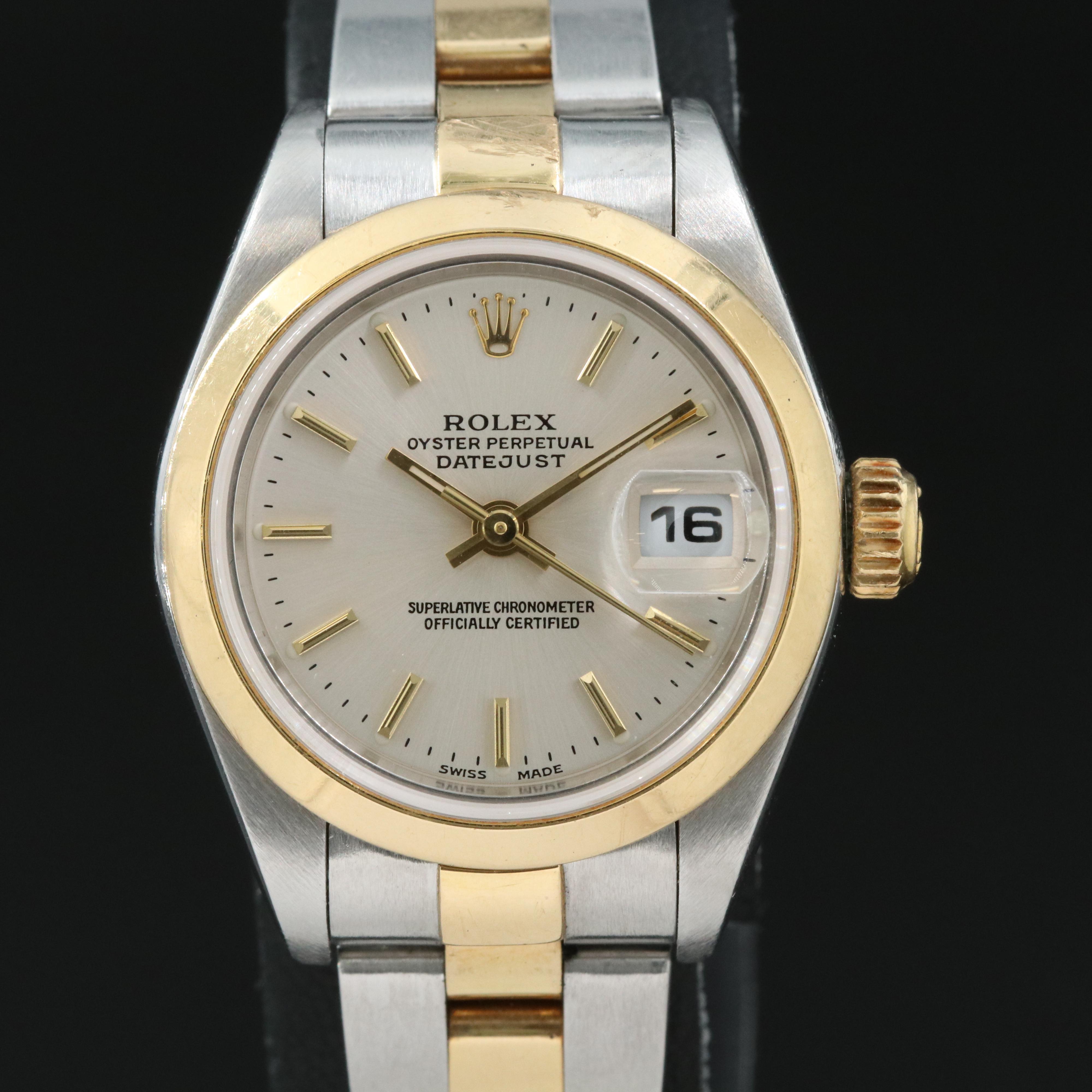 2001 Rolex Oyster Perpetual Datejust Watch