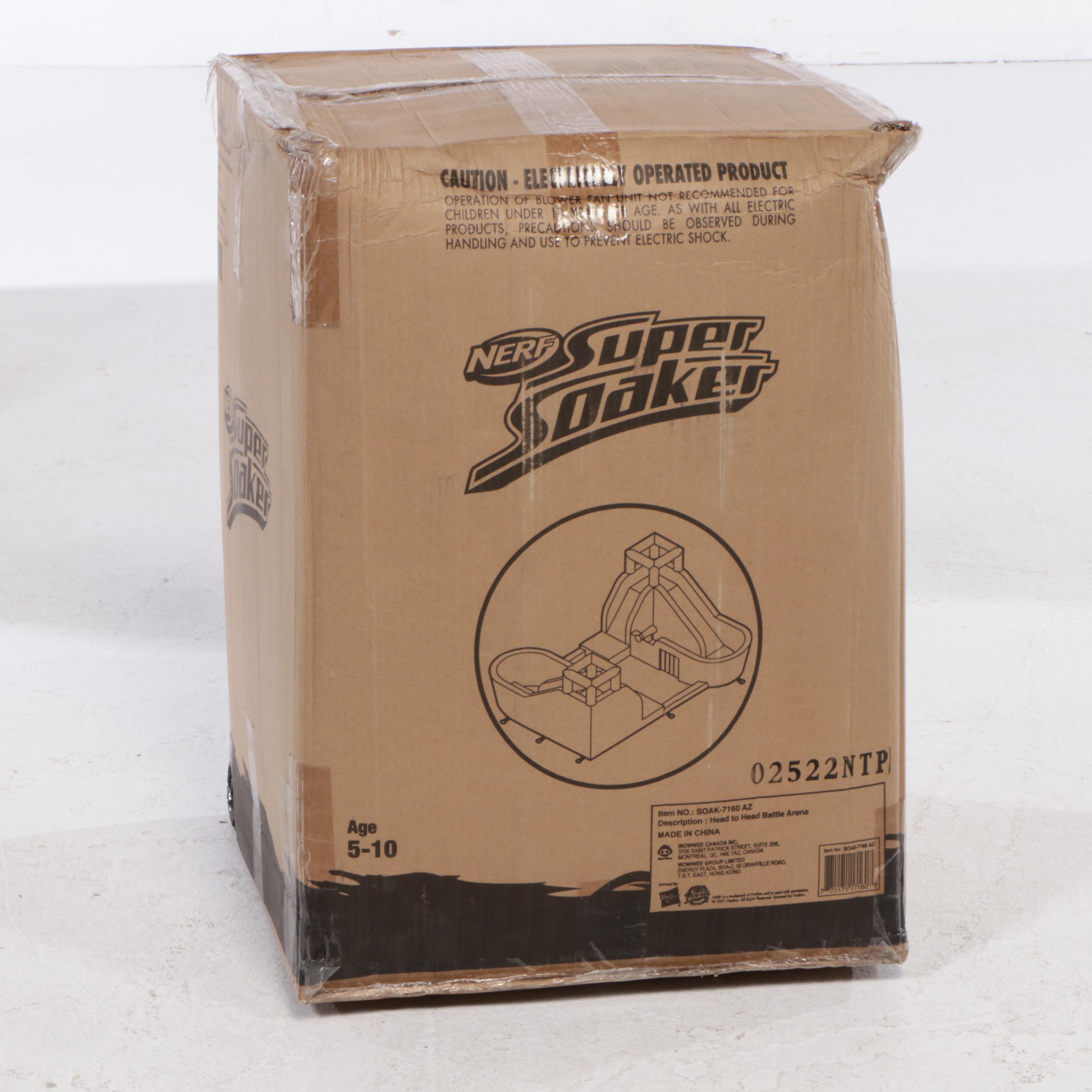 Super Soaker Giant Inflatable Battleship Water Park