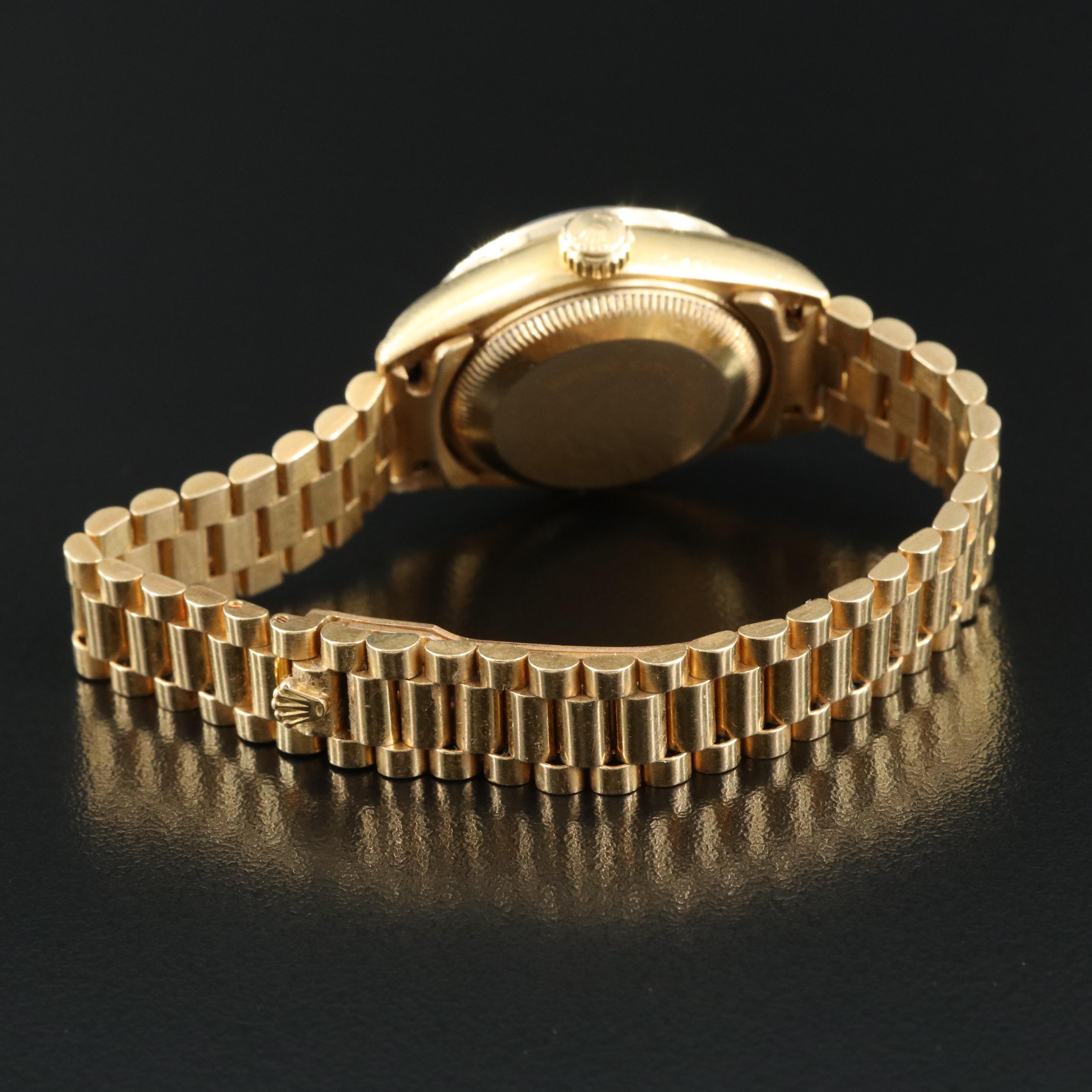 1987-88 Rolex Custom Diamond Dial and Bezel Datejust Watch