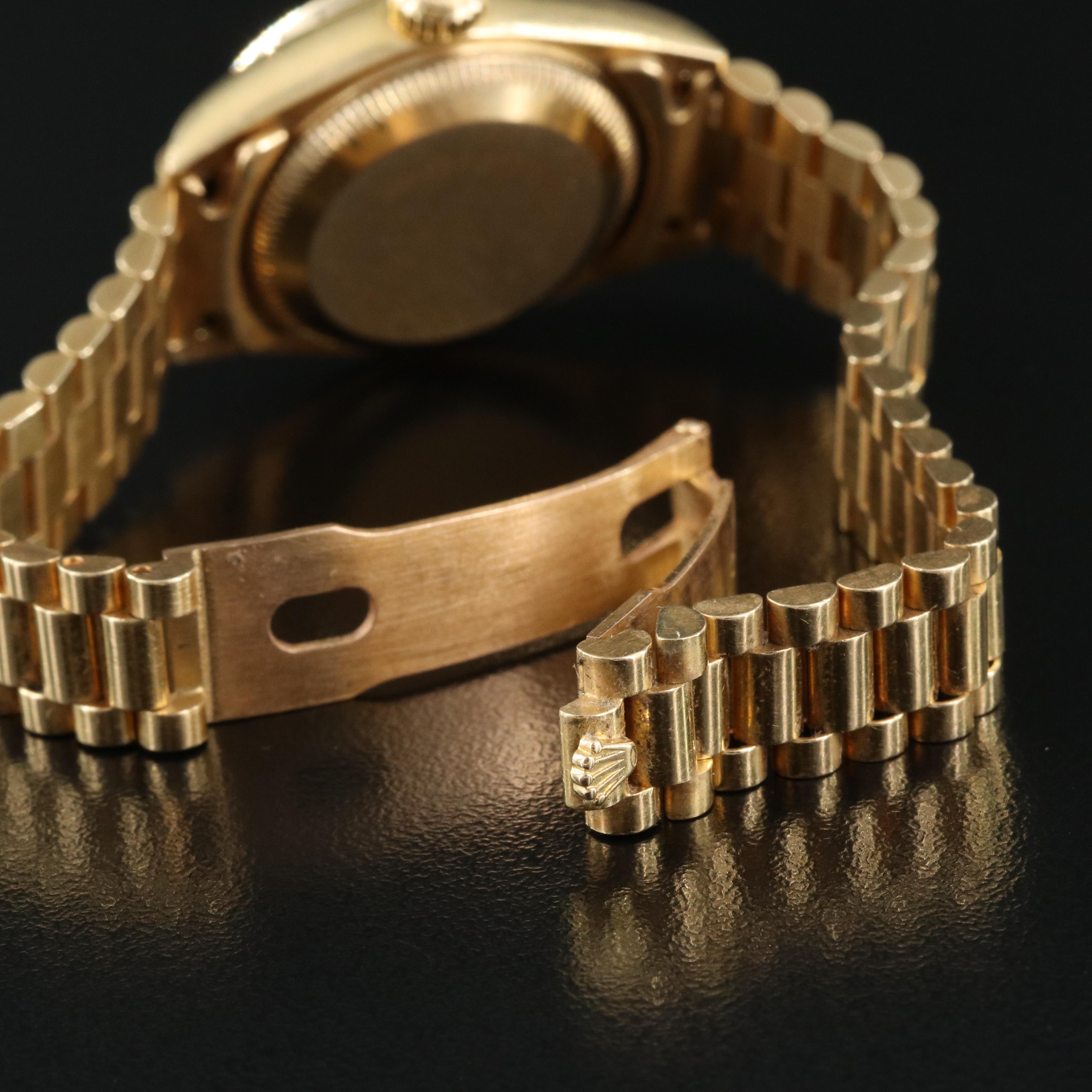 1987-88 Rolex Custom Diamond Dial and Bezel Datejust Watch