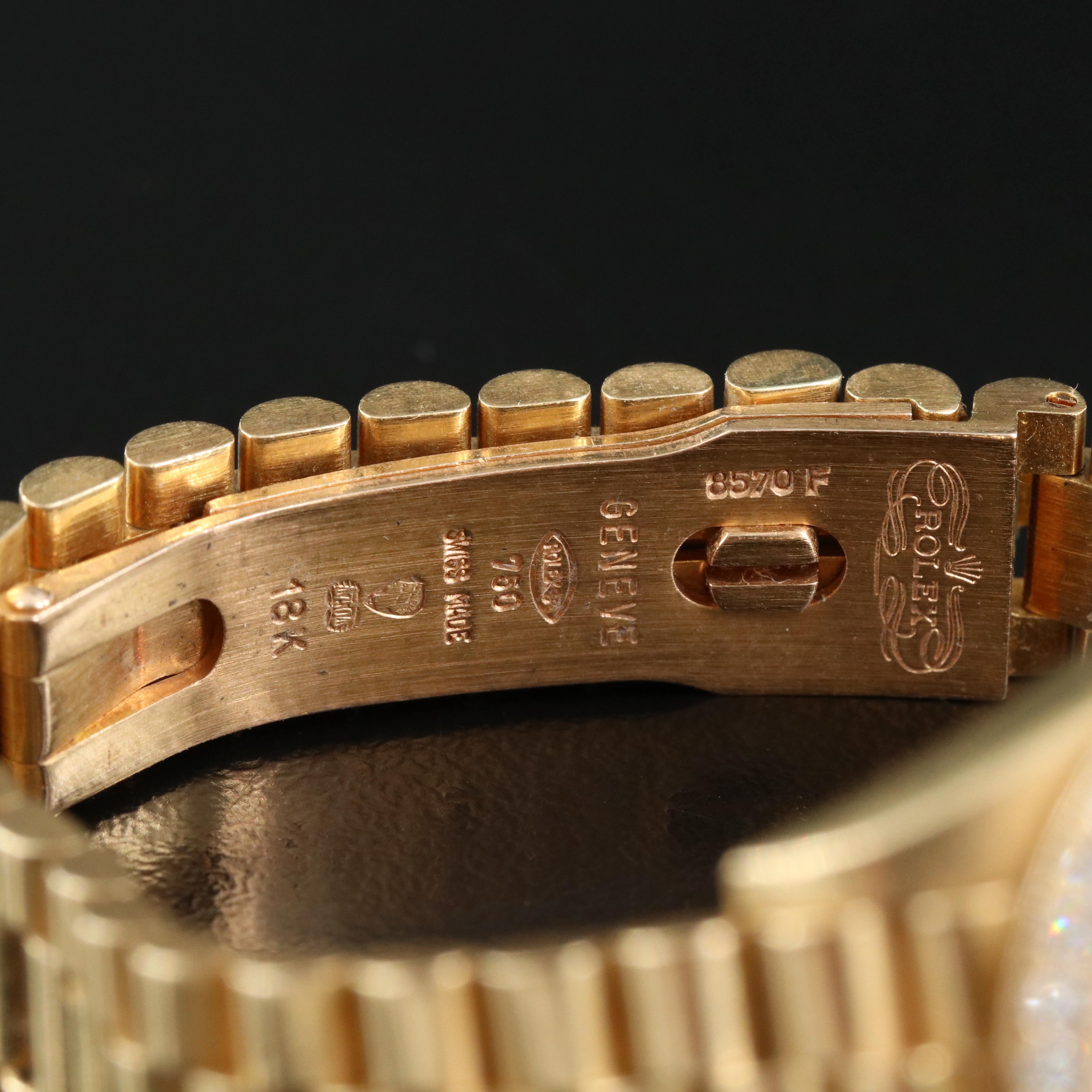 1987-88 Rolex Custom Diamond Dial and Bezel Datejust Watch