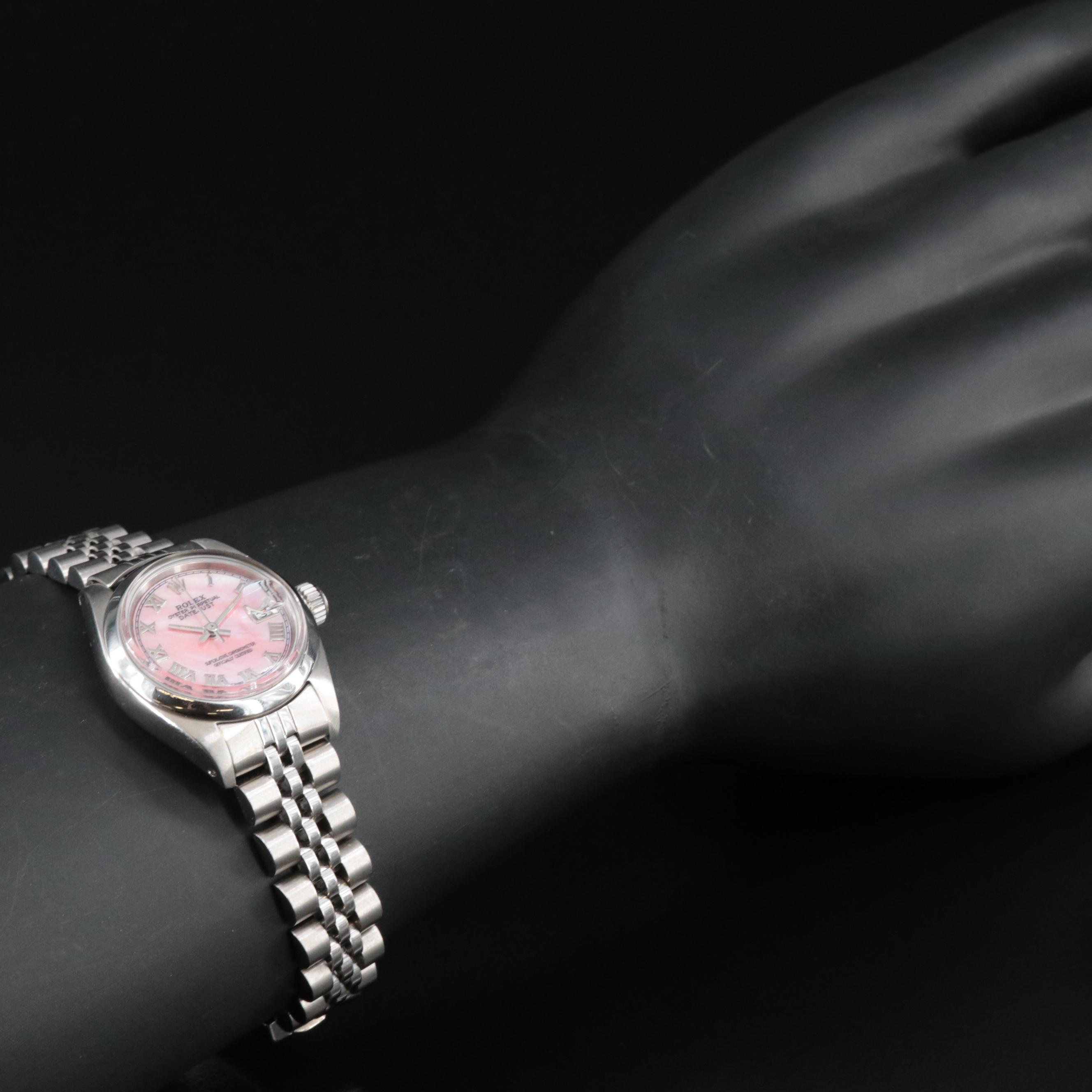 1980 Rolex Mother-of-Pearl Dial Datejust Watch