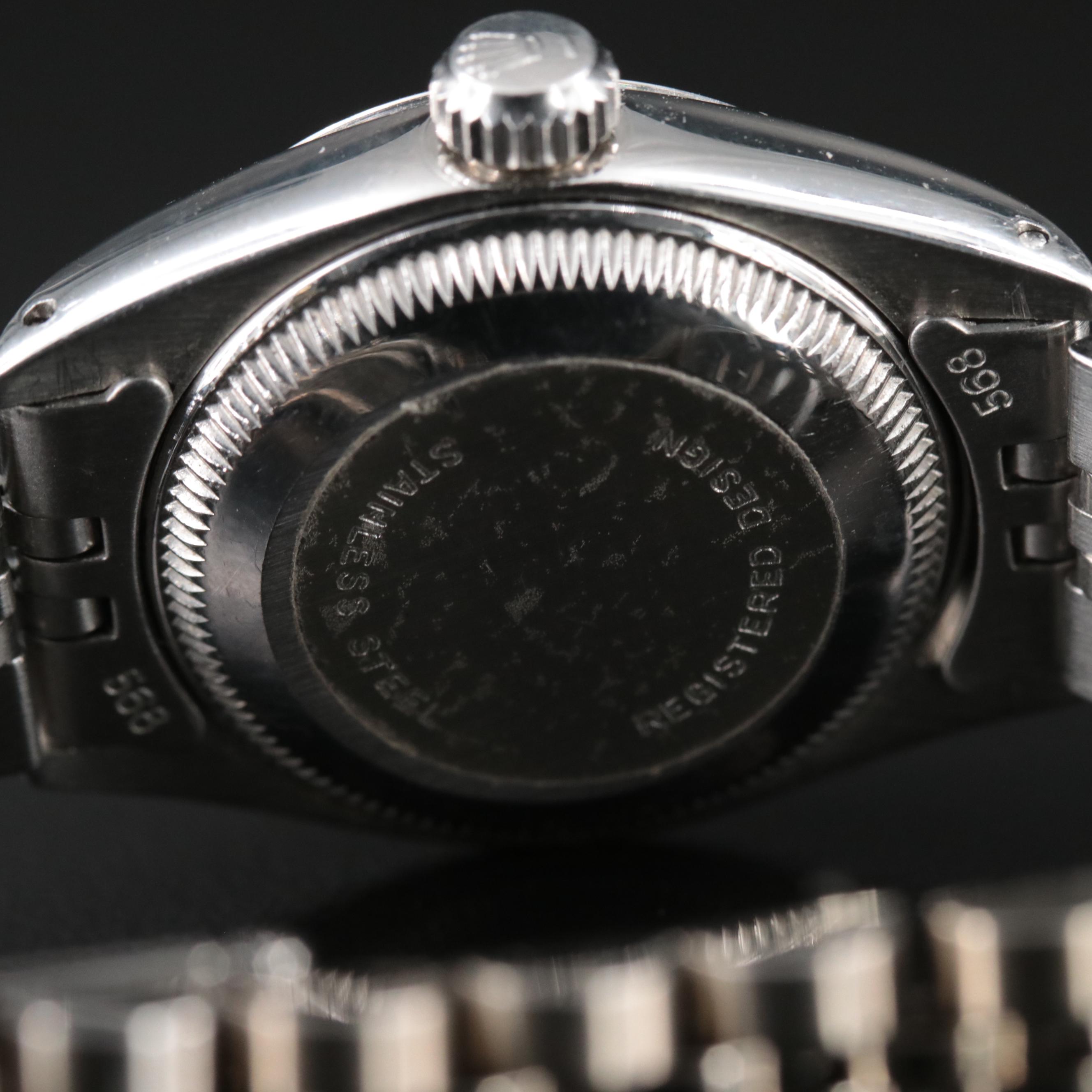 1980 Rolex Mother-of-Pearl Dial Datejust Watch