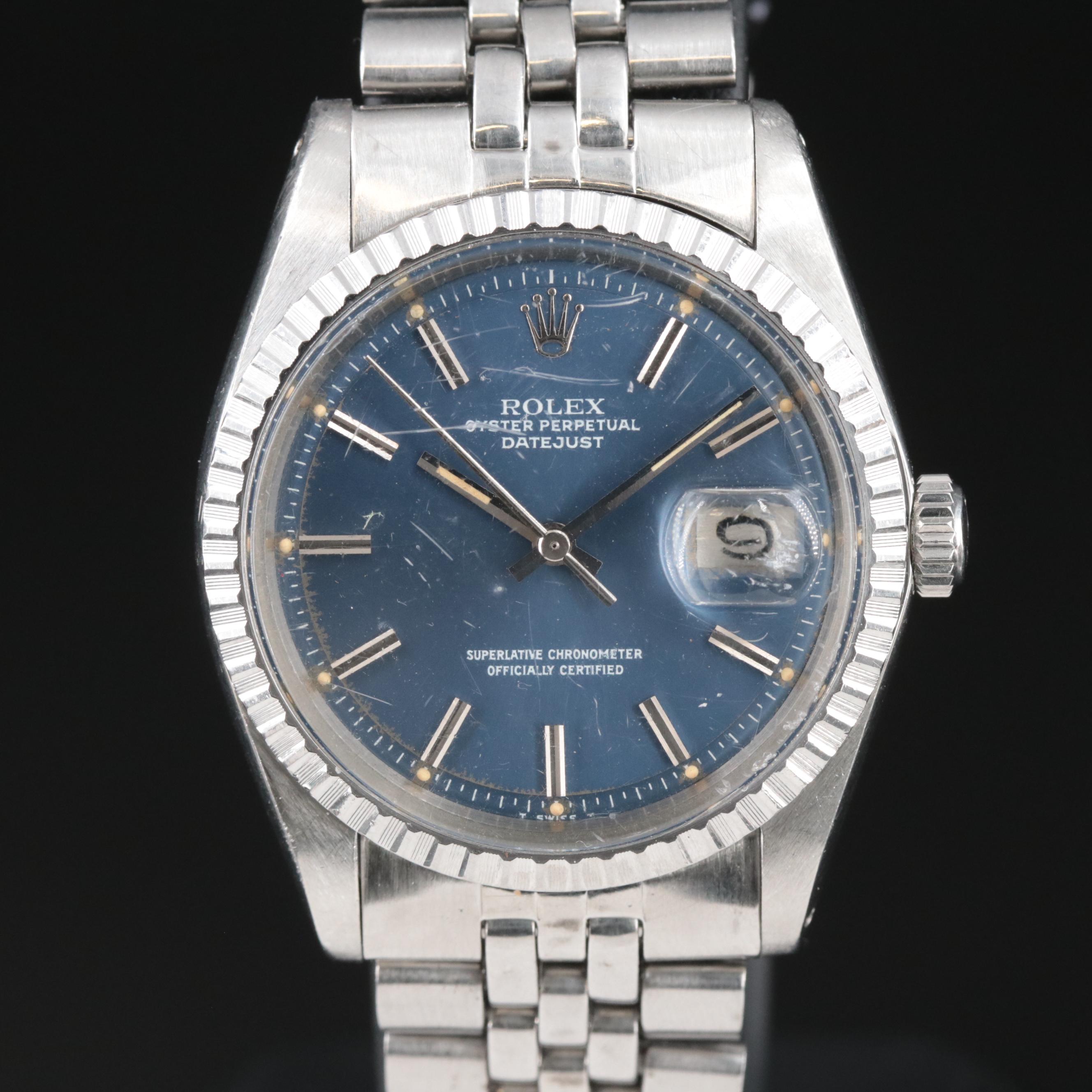 1977 Rolex Oyster Perpetual Datejust Watch