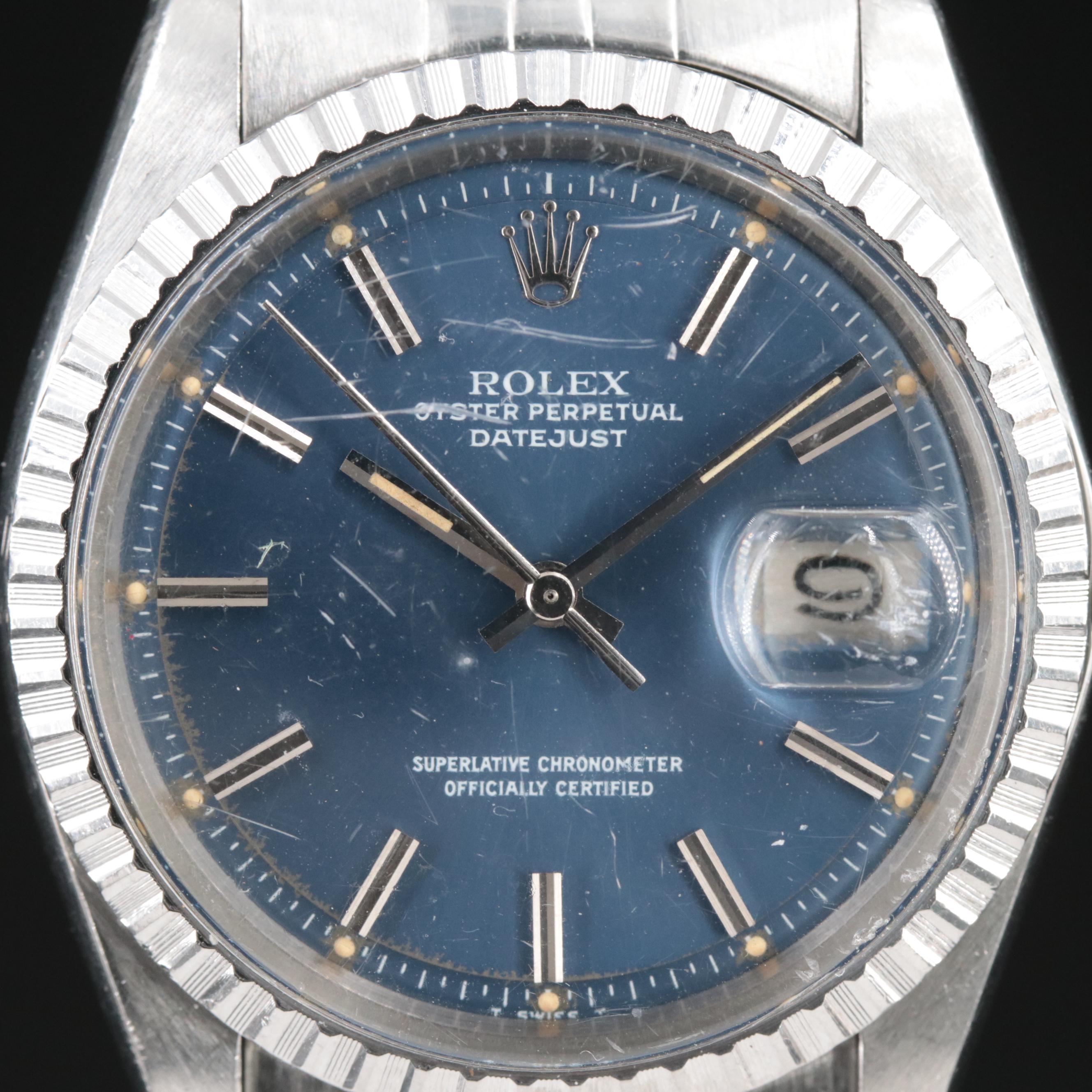 1977 Rolex Oyster Perpetual Datejust Watch