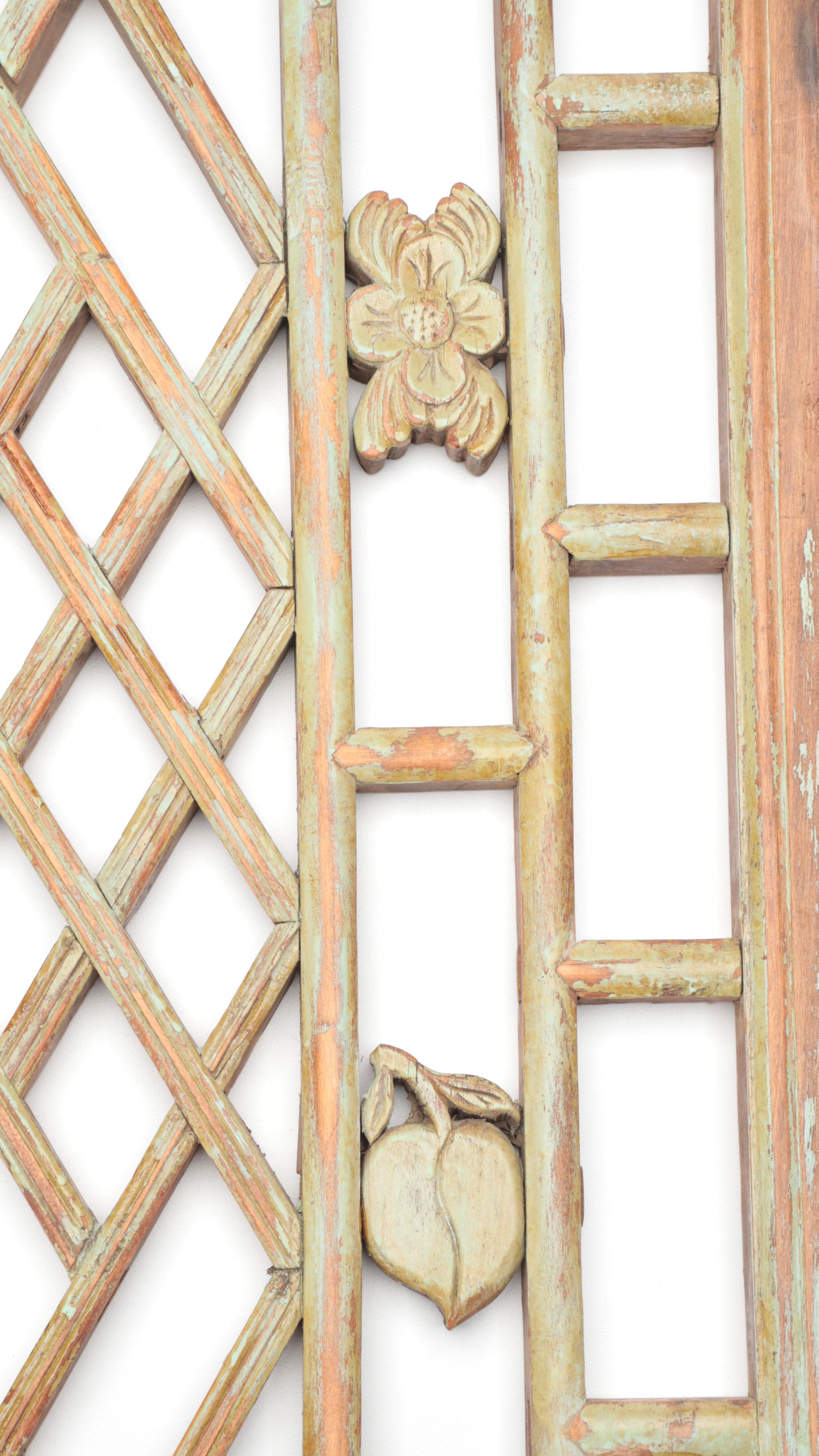 Chinese Wooden Screen Panels