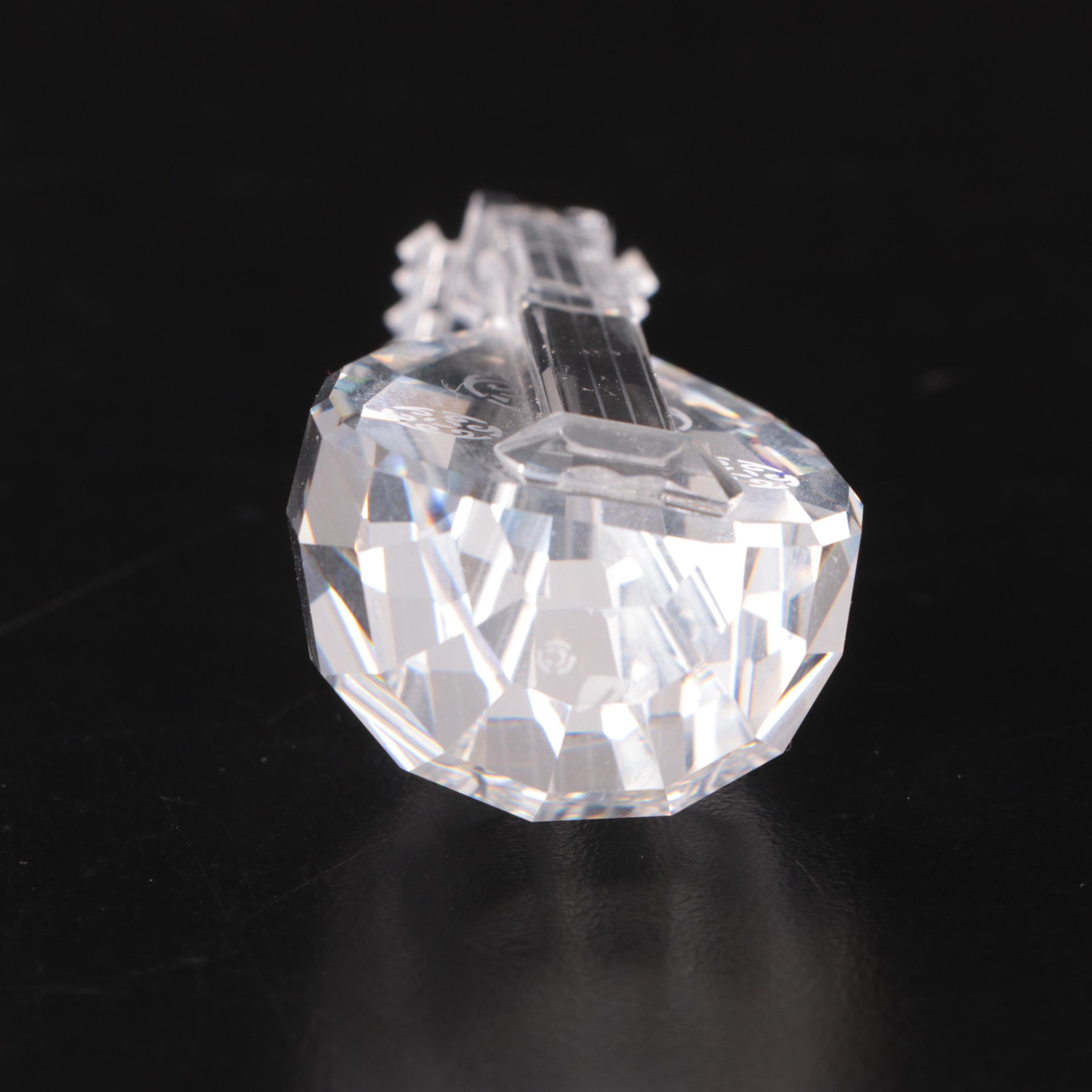 Swarovski Crystal Musical Instruments with Display Platform