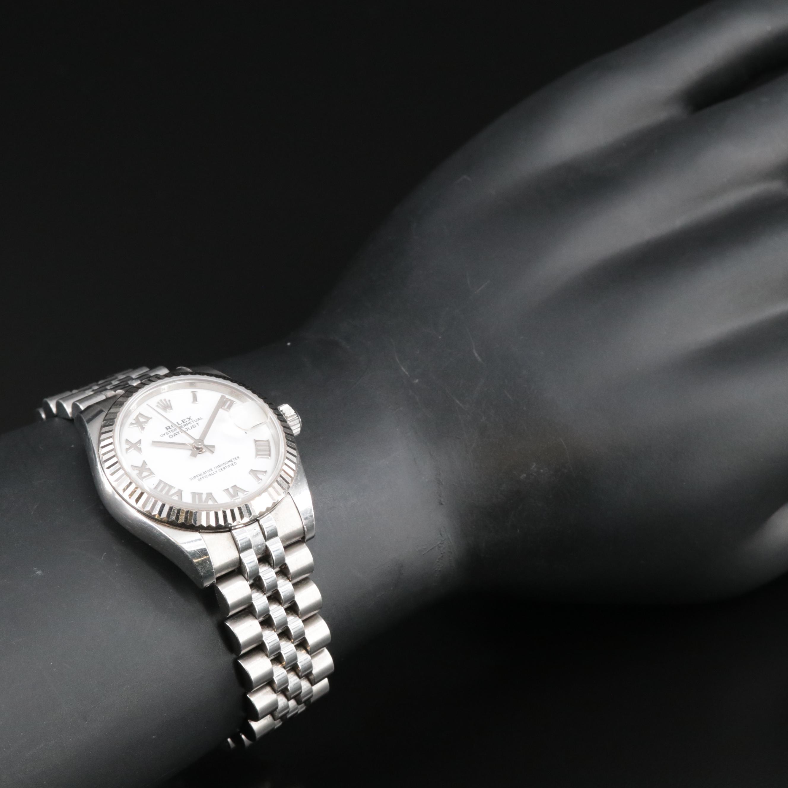 Rolex Oyster Perpetual Datejust Stainless Steel Watch