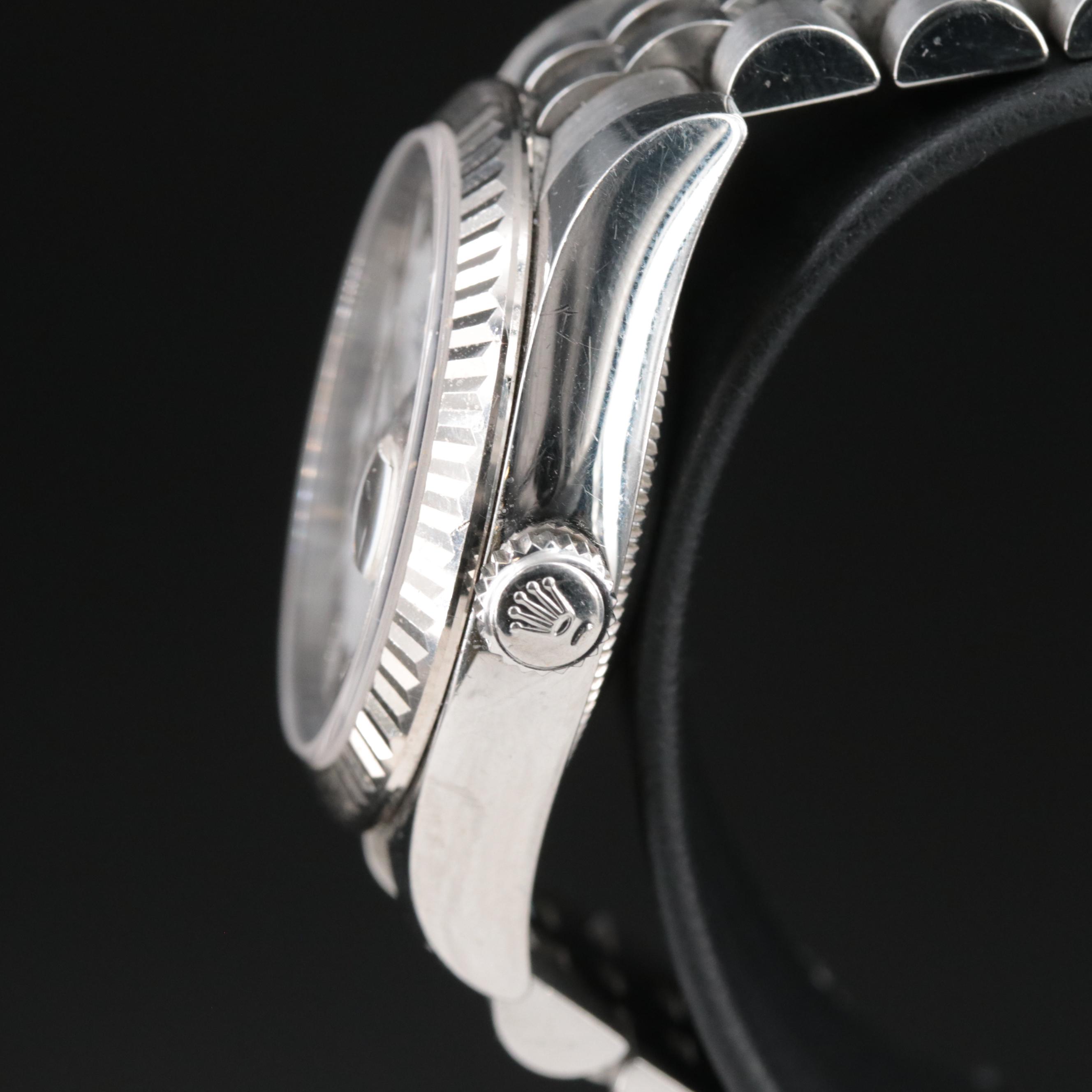 Rolex Oyster Perpetual Datejust Stainless Steel Watch