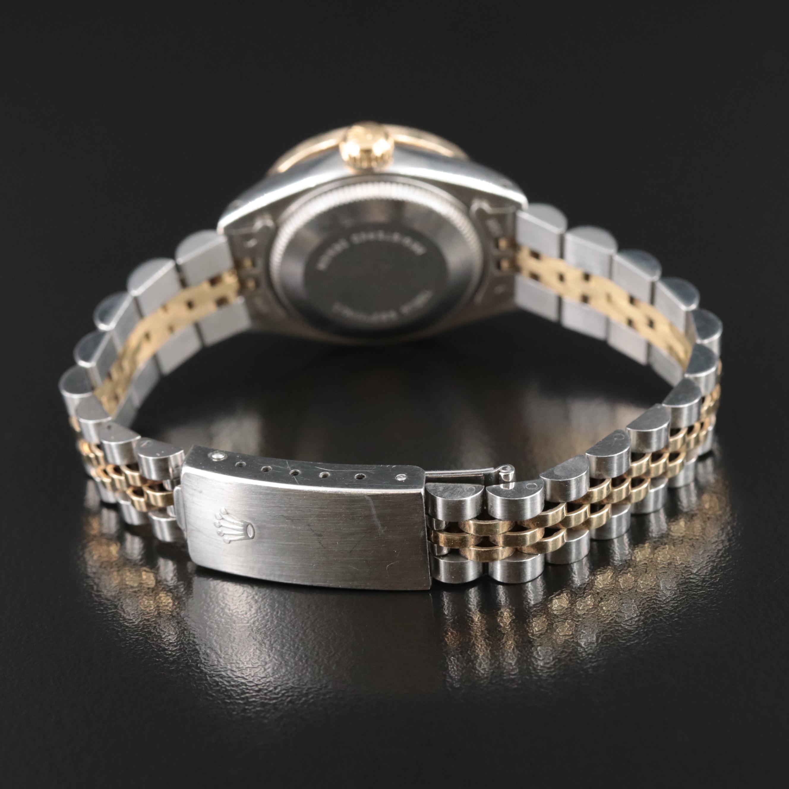 1978 Rolex Custom Diamond Bezel Date Watch