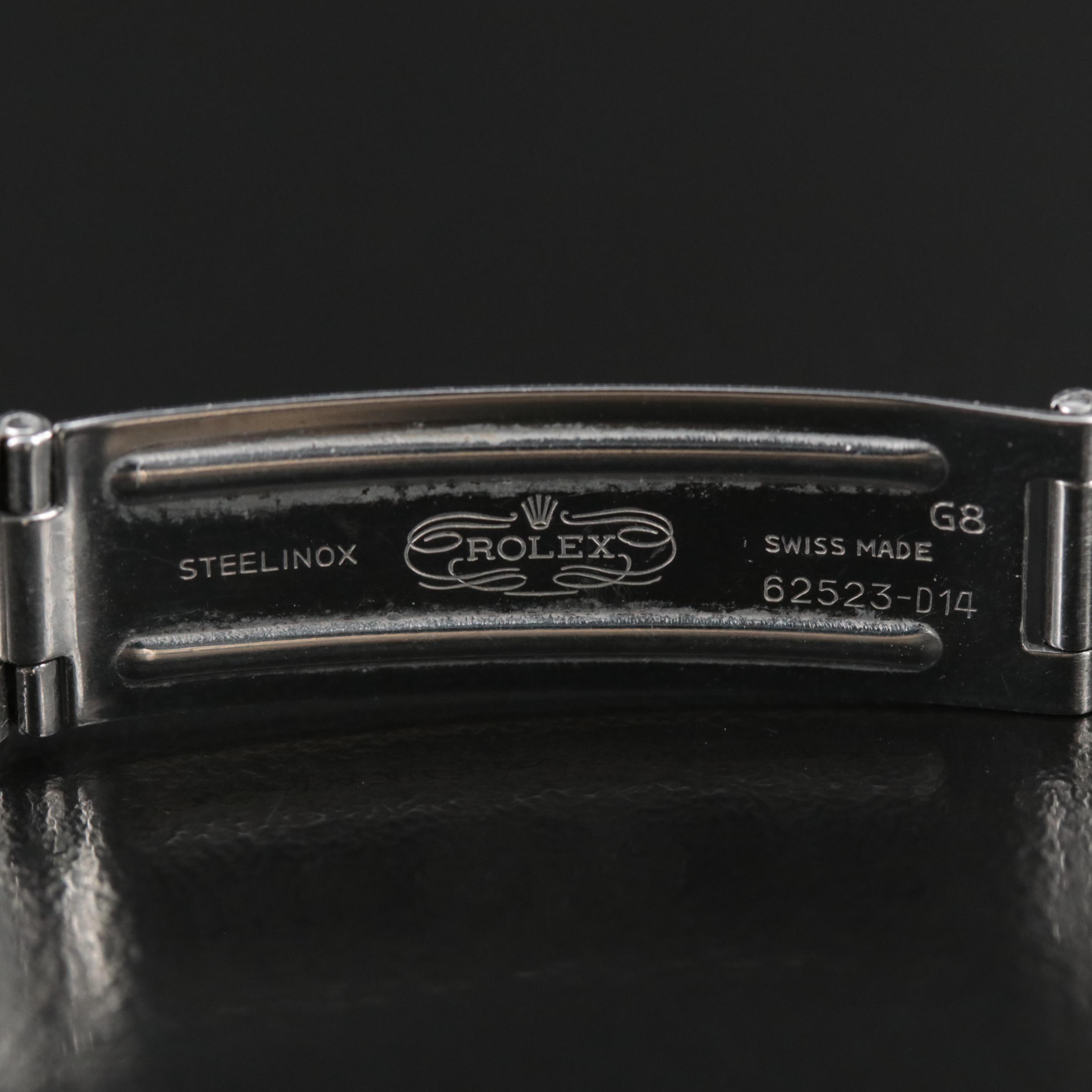 1978 Rolex Custom Diamond Bezel Date Watch