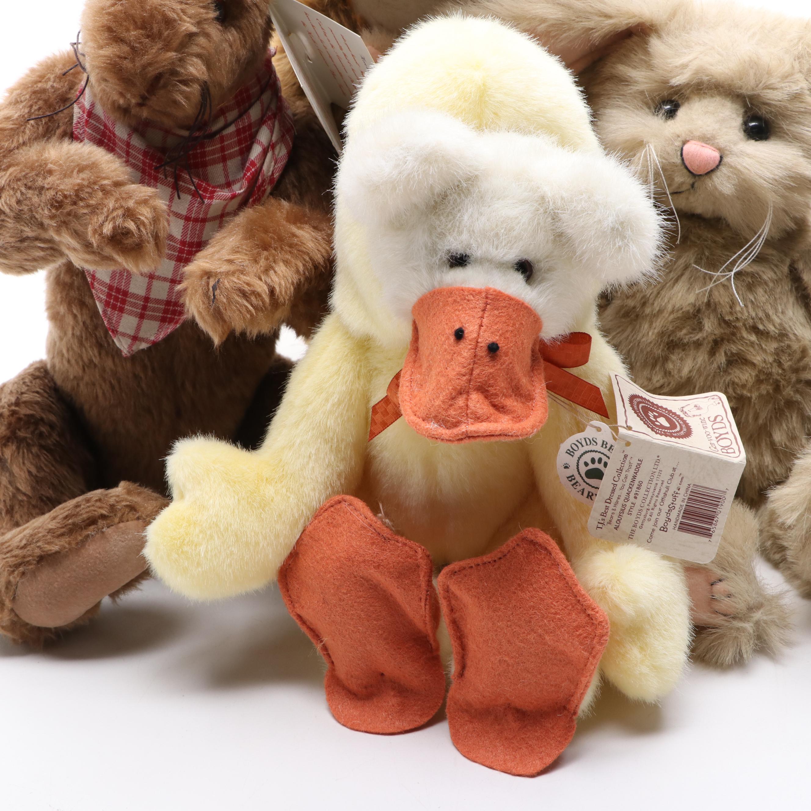 Steiff, Ganz and More Stuffed Plush Animals