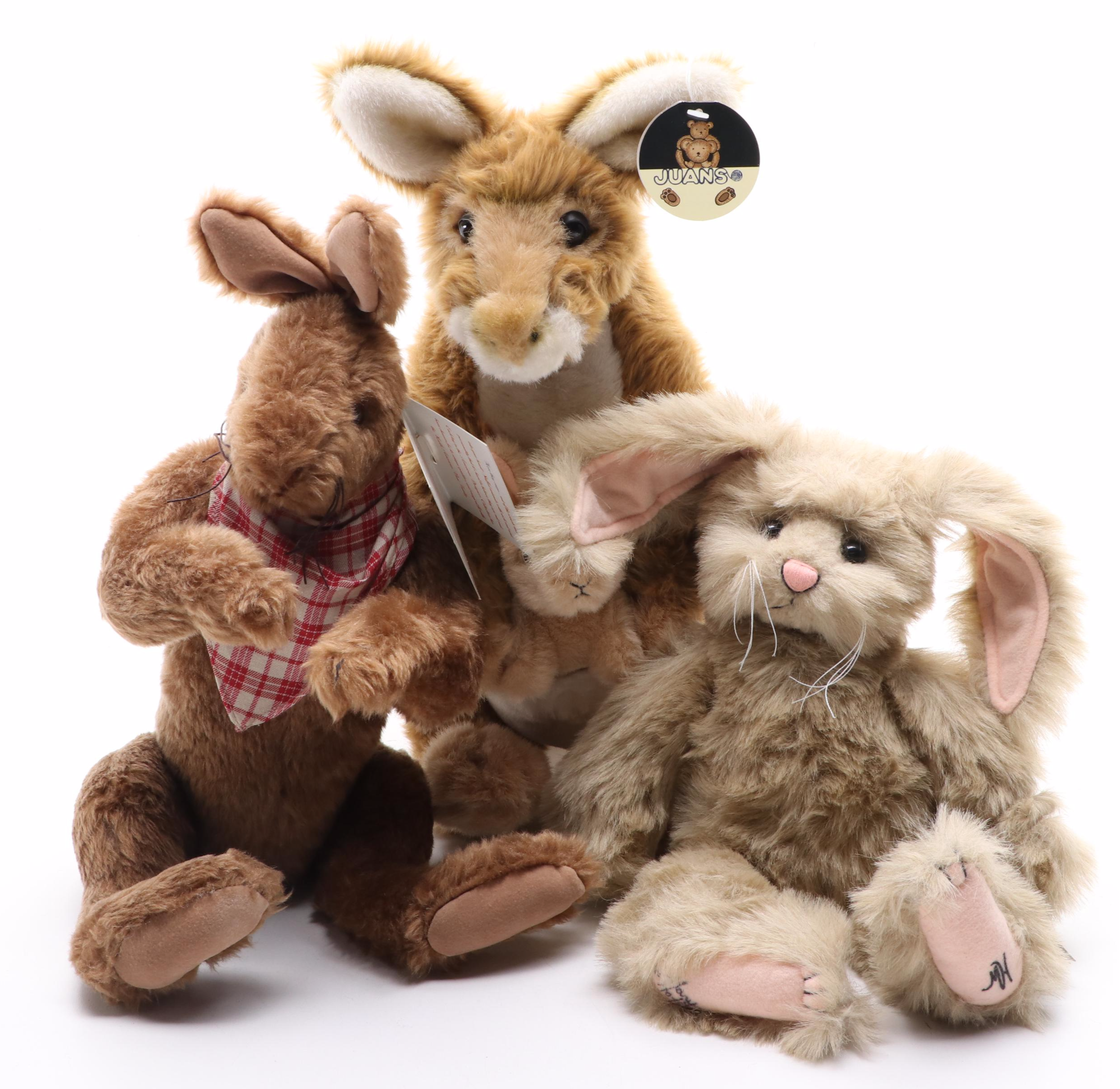 Steiff, Ganz and More Stuffed Plush Animals